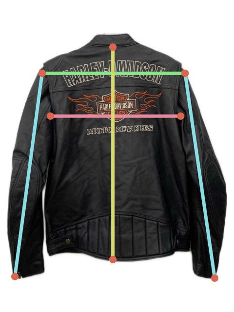 中古・古着通販】HARLEY-DAVIDSON (ハーレーダビッドソン) ロゴ刺繍