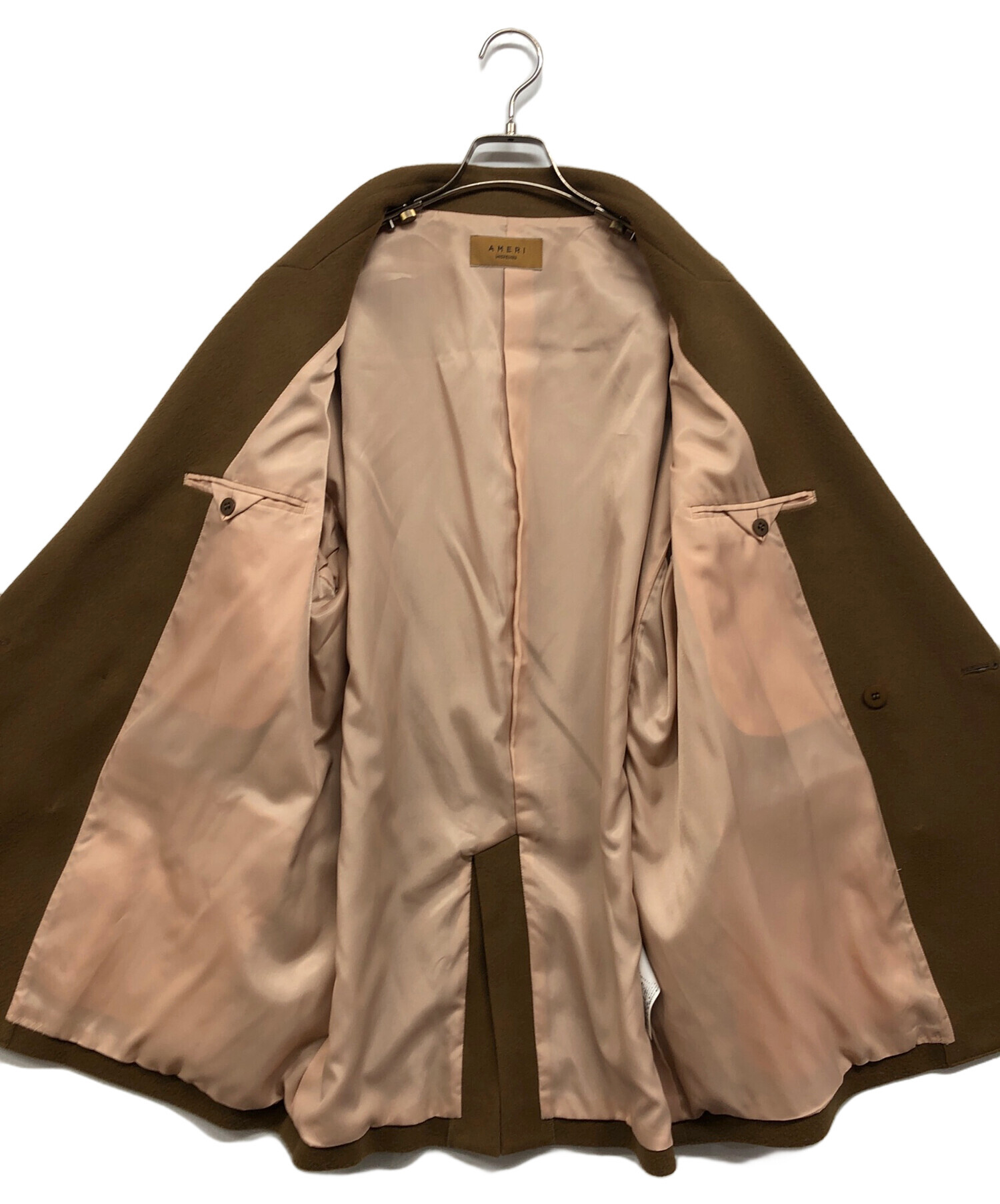 中古・古着通販】AMERI (アメリ) UND EMBELLISH PAPA JACKET ブラウン