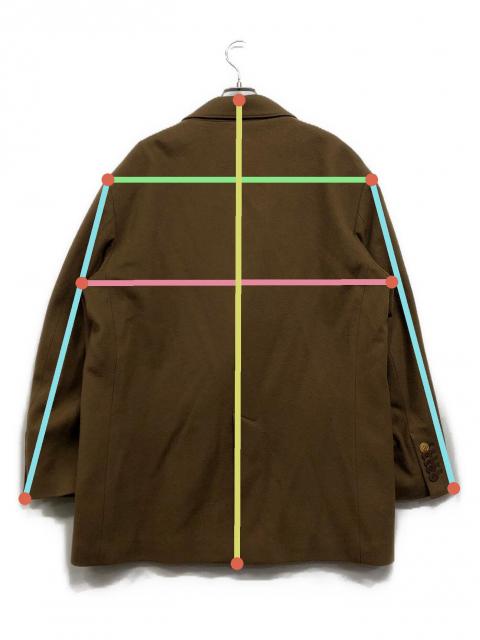 中古・古着通販】AMERI (アメリ) UND EMBELLISH PAPA JACKET ブラウン