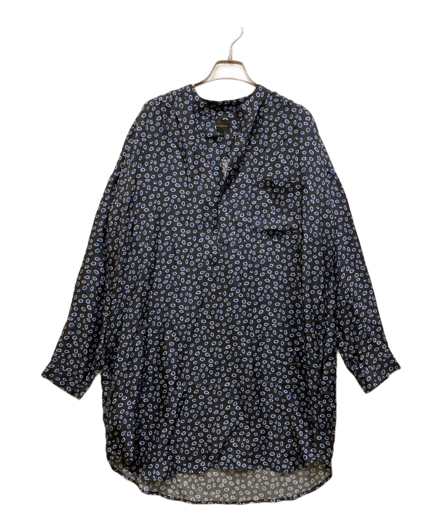 新品　bananatimeワンピース 中古・古着通販】BANANATIME (バナナタイム) ペイズリー柄シルク