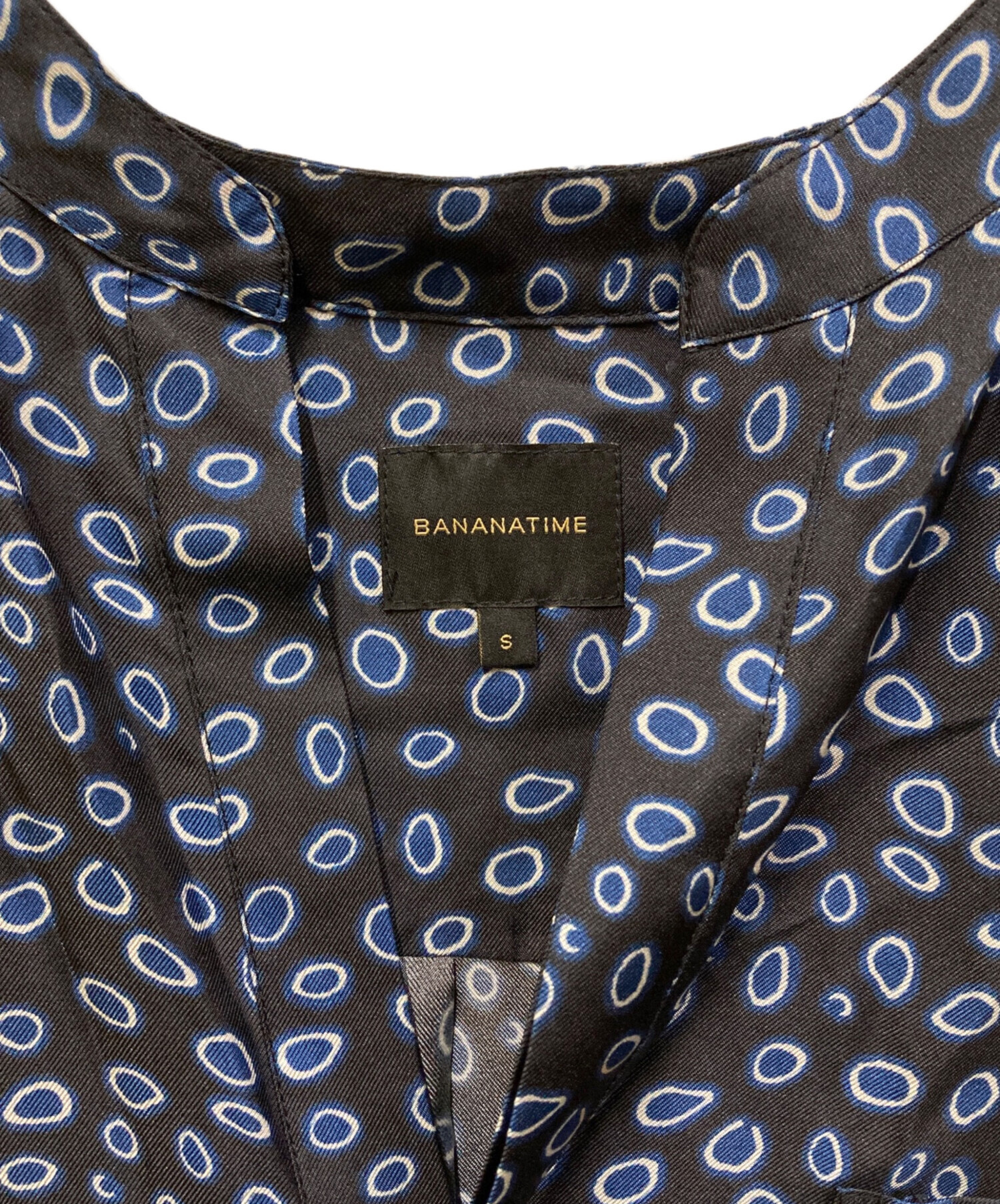 中古・古着通販】BANANATIME (バナナタイム) ペイズリー柄シルク