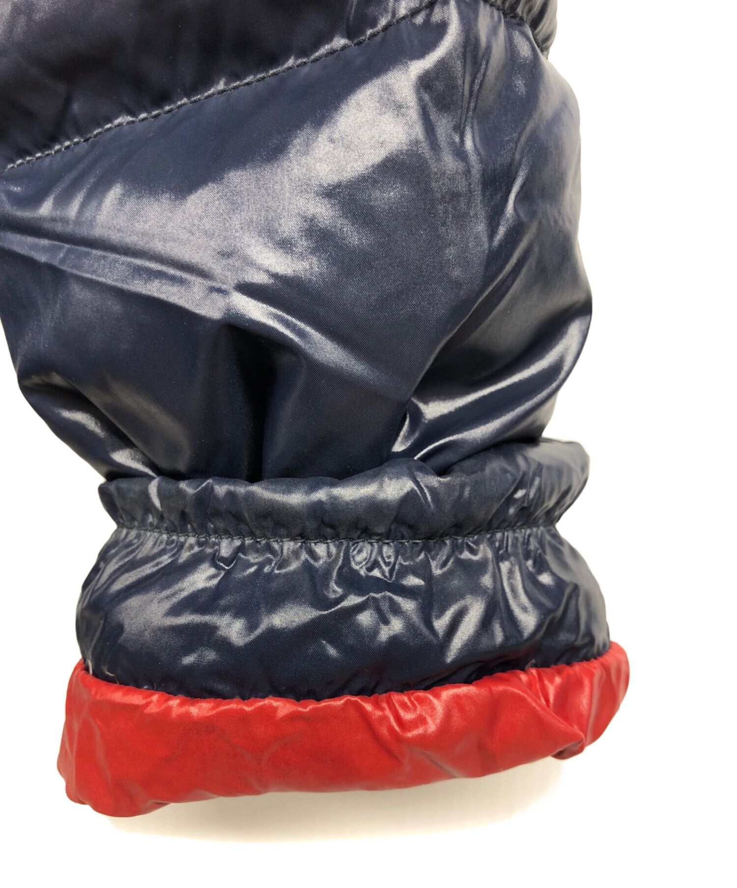 【再値下げ】DUVETICA ダウンジャケット ネイビー40 中古・古着通販】DUVETICA (デュベティカ) ダウンジャケット ネイビー