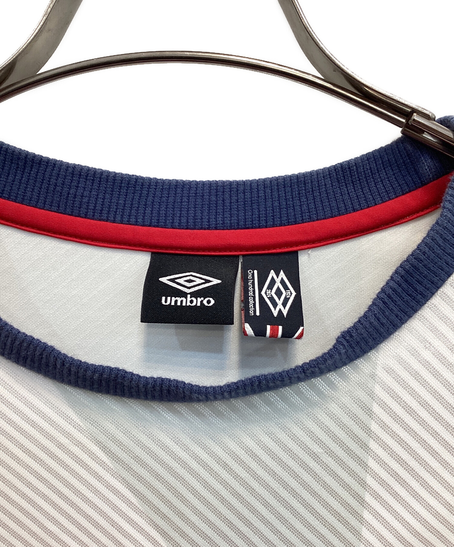 中古・古着通販】UMBRO (アンブロ) 100周年 ゲームシャツ ホワイト