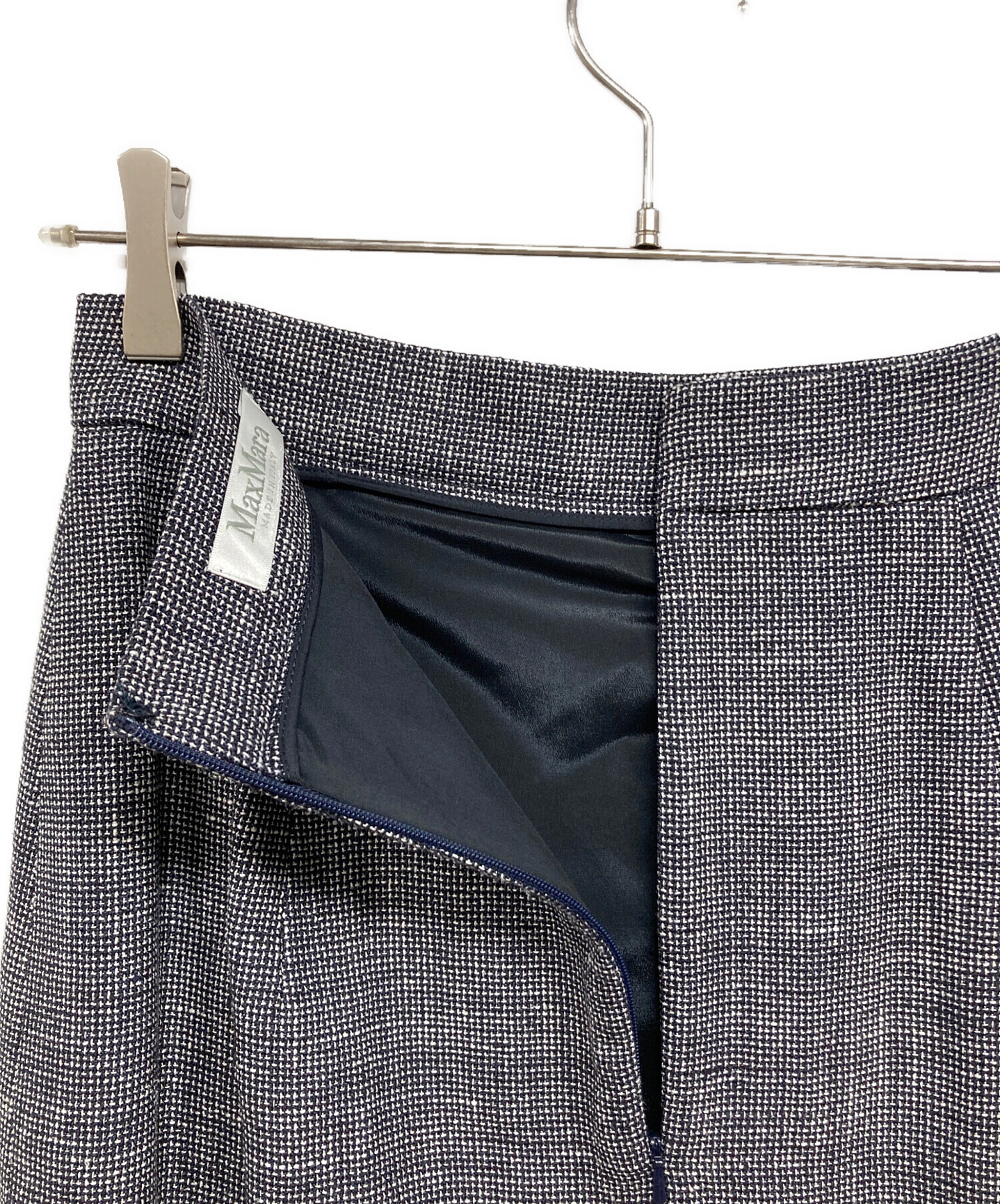 中古・古着通販】MaxMara (マックスマーラ) リネン混ツイード