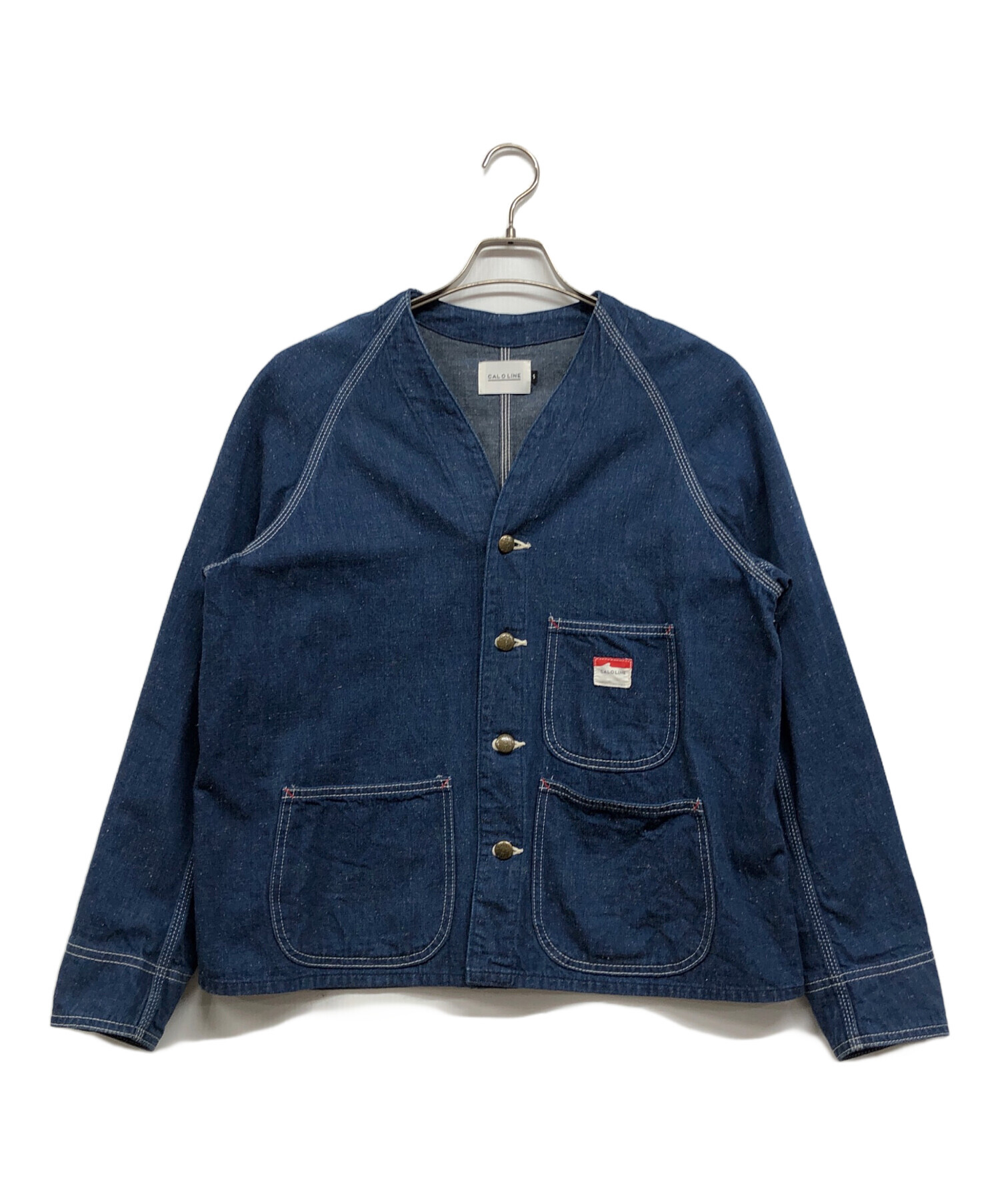 中古・古着通販】CAL O LINE (キャルオーライン) ノーカラーエンジニア