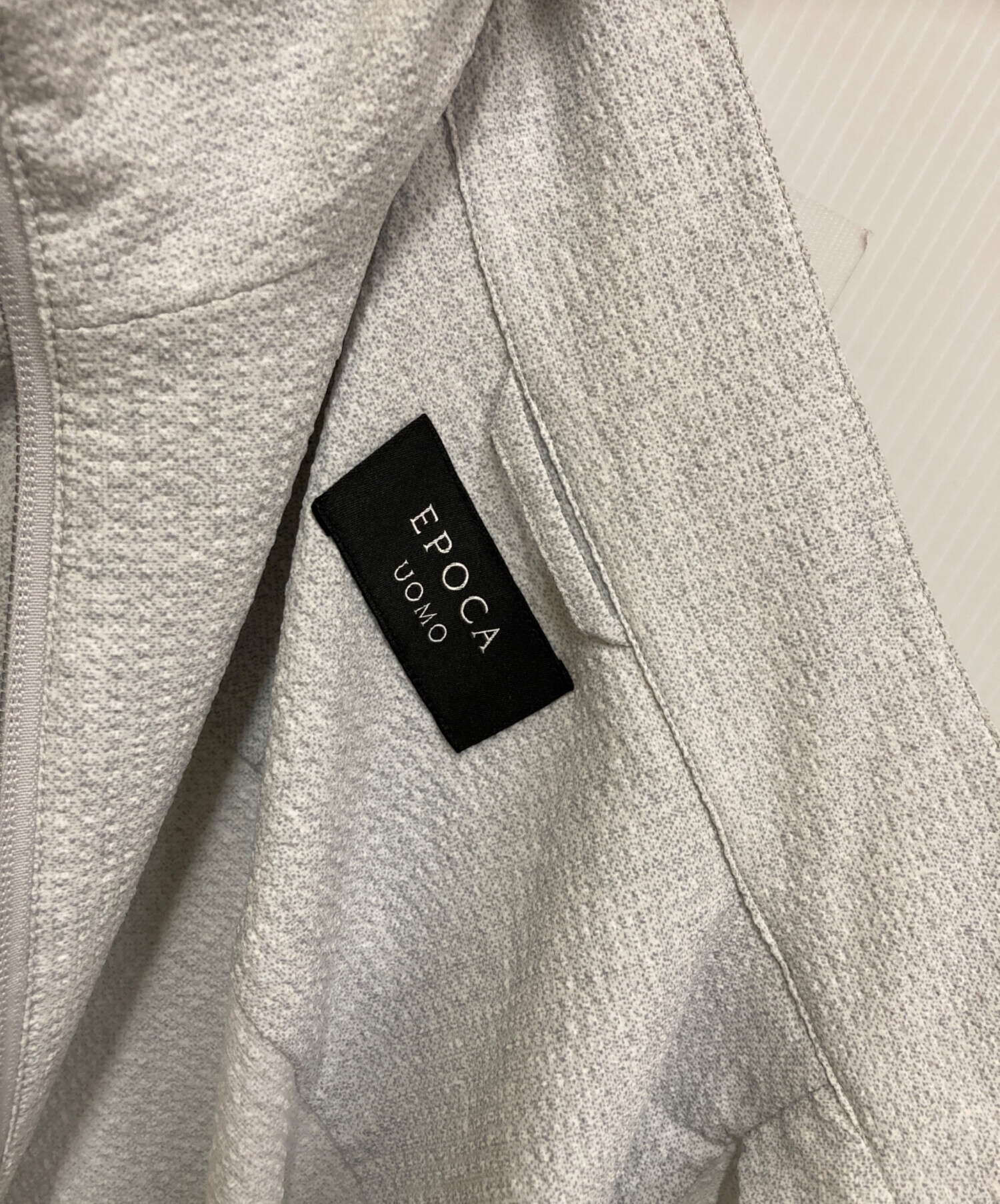 中古・古着通販】EPOCA UOMO (エポカ ウォモ) シアサッカージップ 