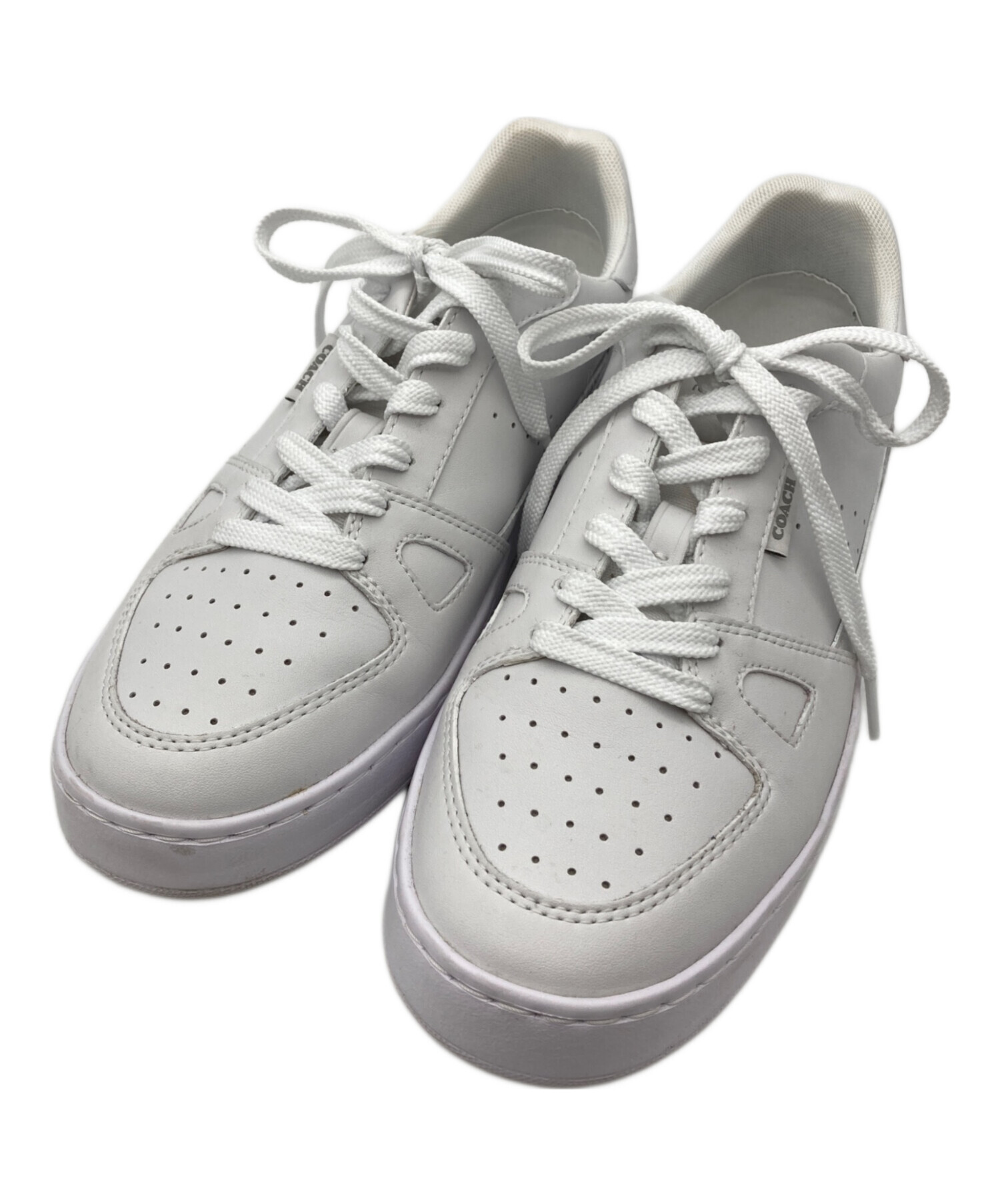 〈新品〉COACH コーチ【25cm】CitySole コートスニーカー 中古・古着通販】COACH (コーチ) CITYSOLE コート スニーカー ホワイト