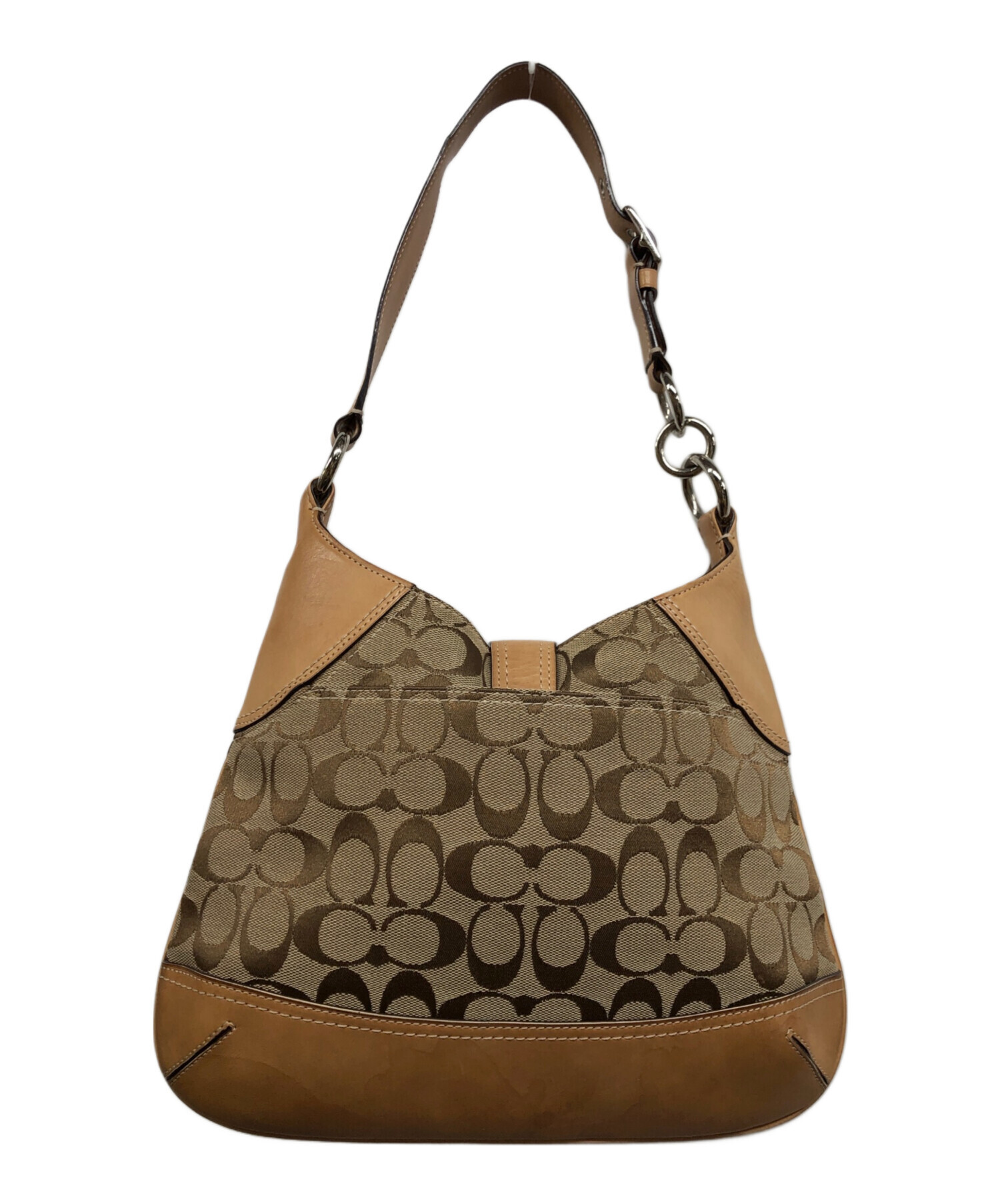 中古・古着通販】COACH (コーチ) シグネチャーキャンバスワン 