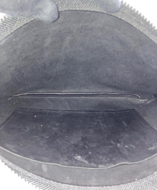 中古・古着通販】GANZO (ガンゾ) レザーサコッシュ ブラック｜ブランド