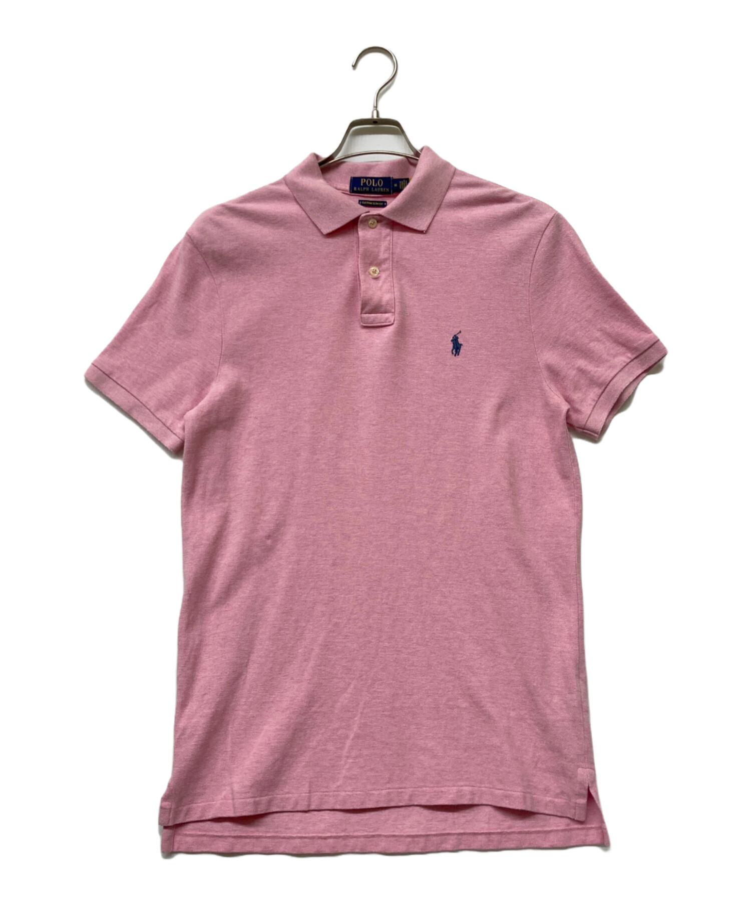 POLO RALPH LAUREN ピンク ポロシャツ M 現行QRタグ 中古・古着通販】POLO RALPH LAUREN 20SS QRタグ SS KC M1-SHORT
