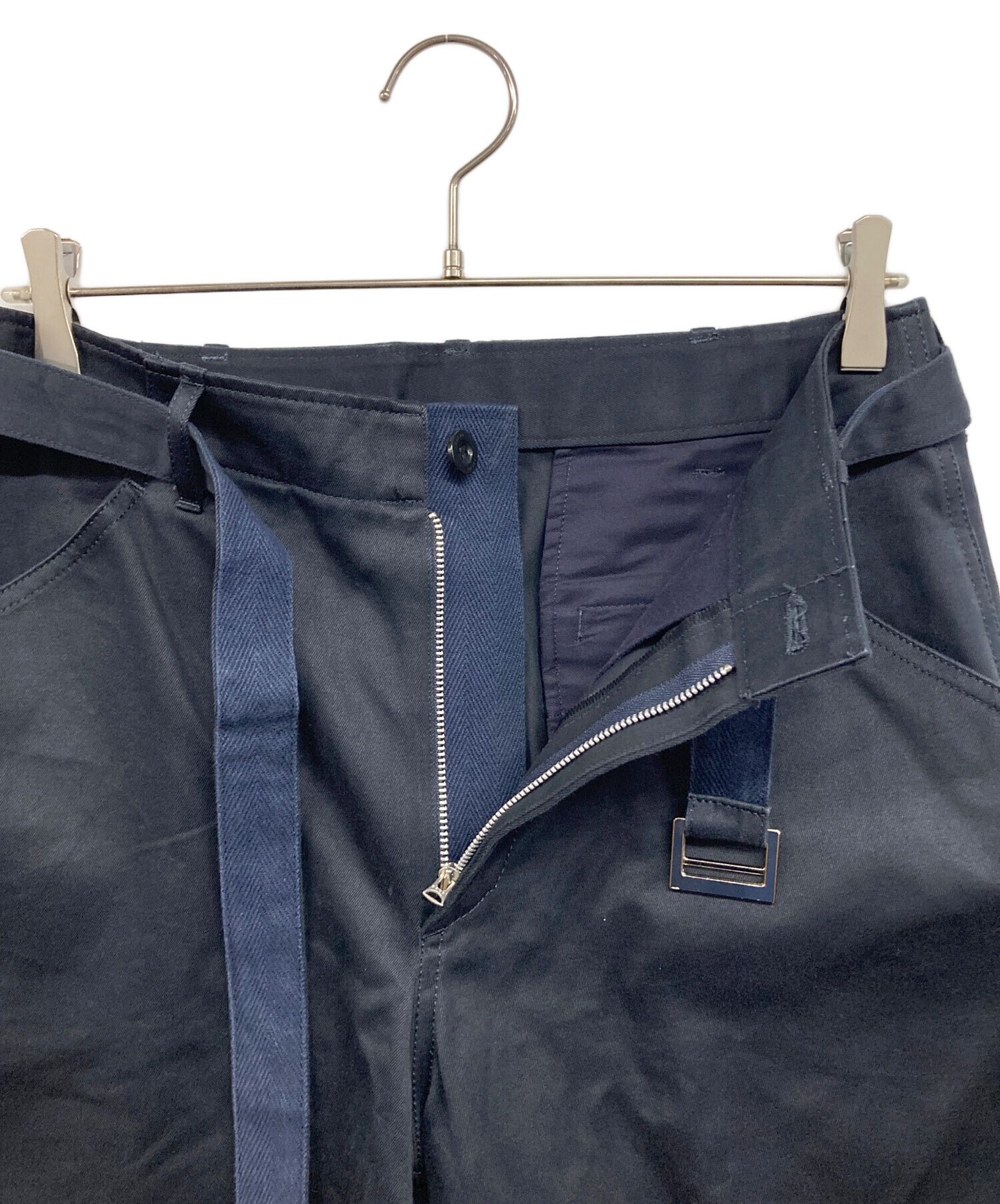中古・古着通販】sacai (サカイ) Cotton Chino Pants ネイビー サイズ