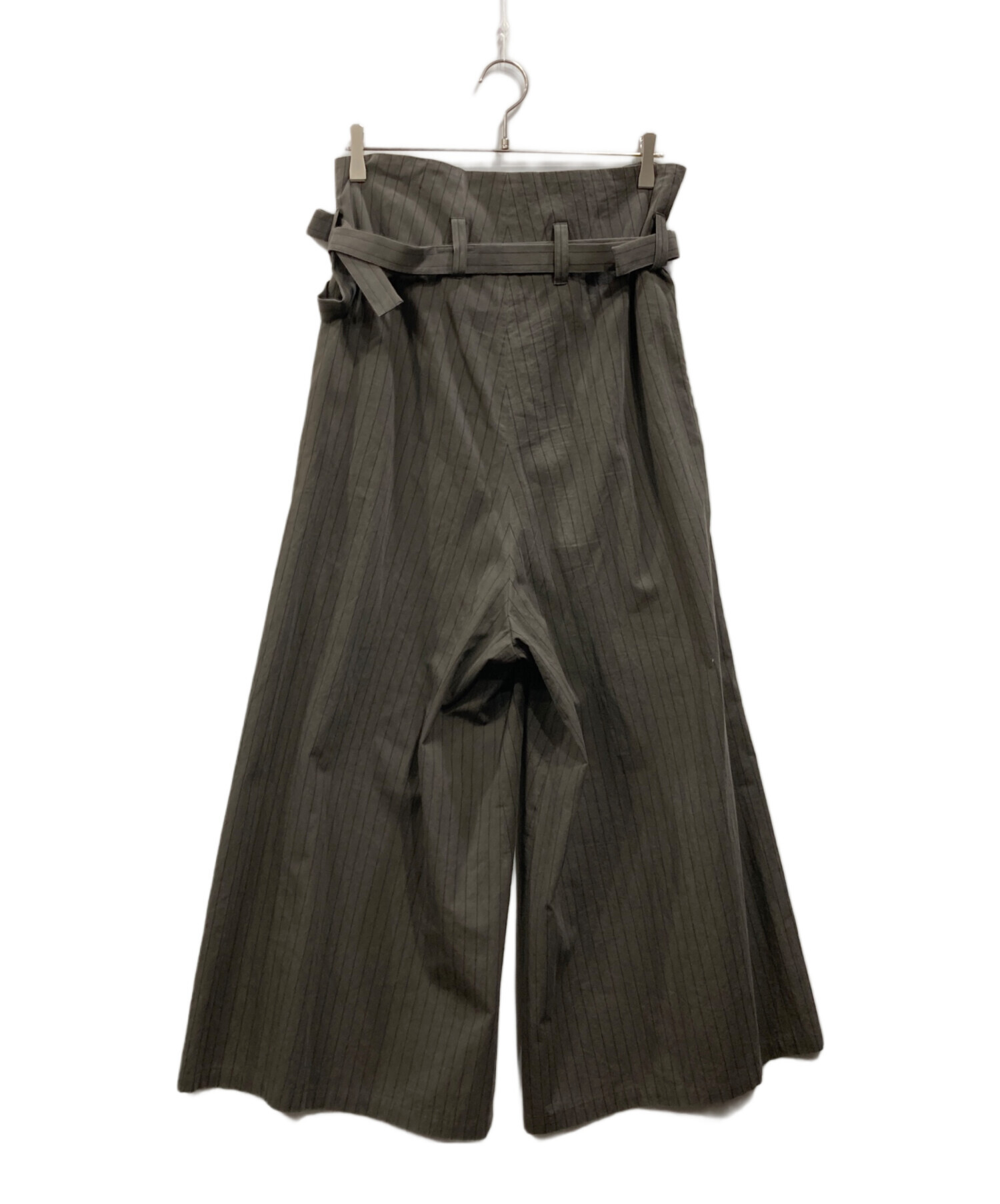 中古・古着通販】LIMI feu (リミフゥ) ベルト付きワイドパンツ