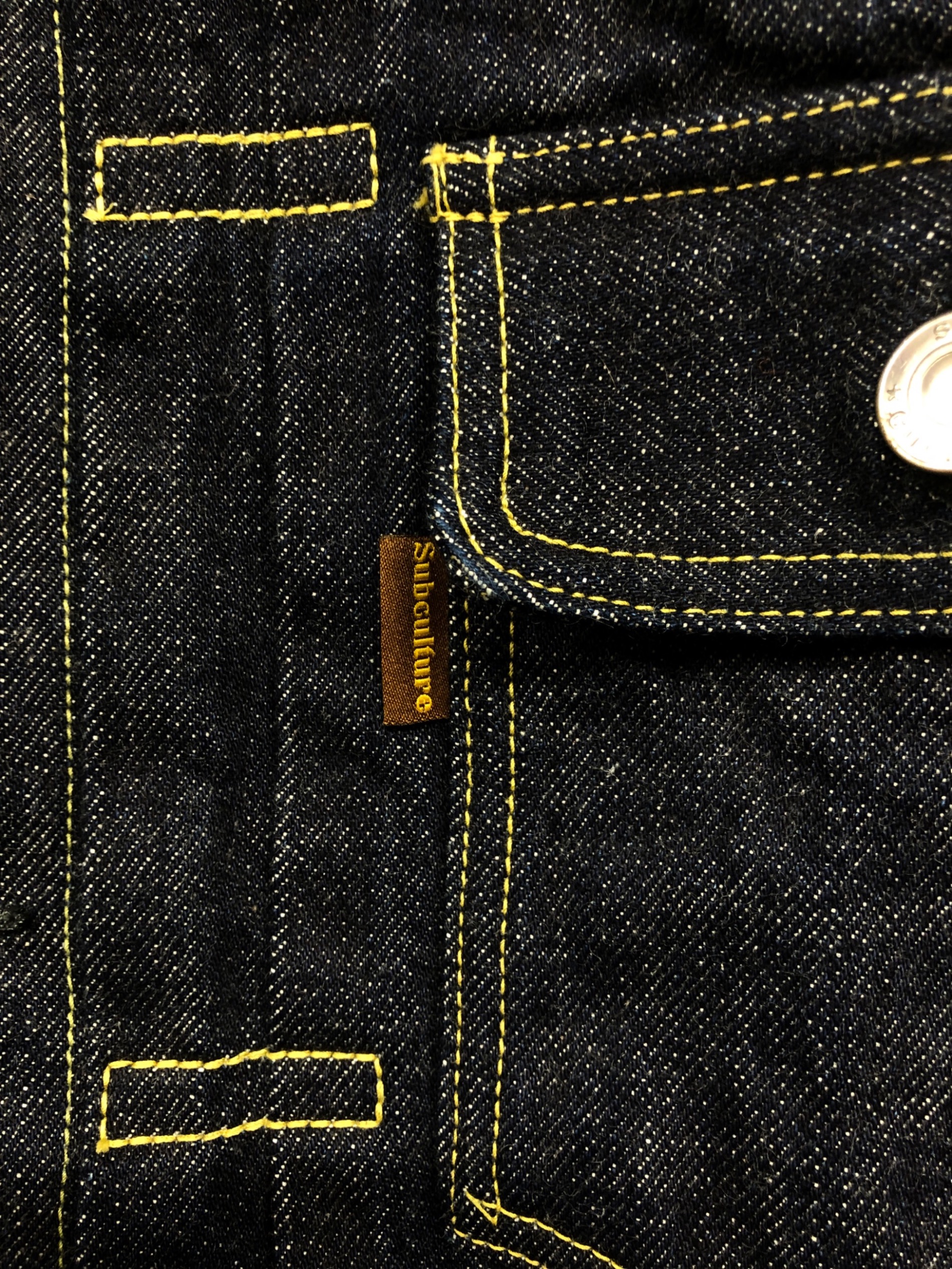 中古・古着通販】Subculture (サブカルチャー) S07XX DENIM JACKET