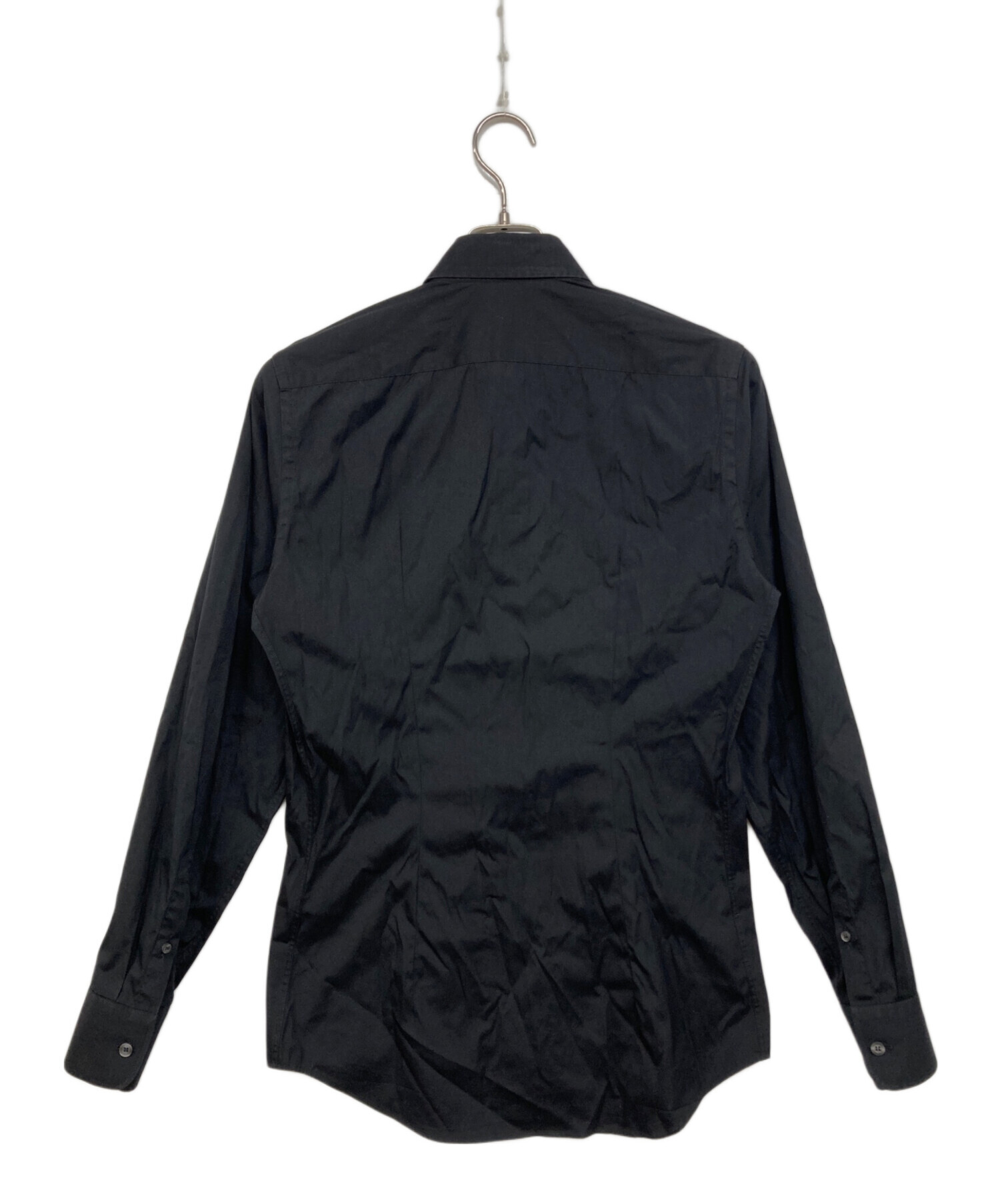 中古・古着通販】PRADA (プラダ) ドレスシャツ ブラック サイズ:37