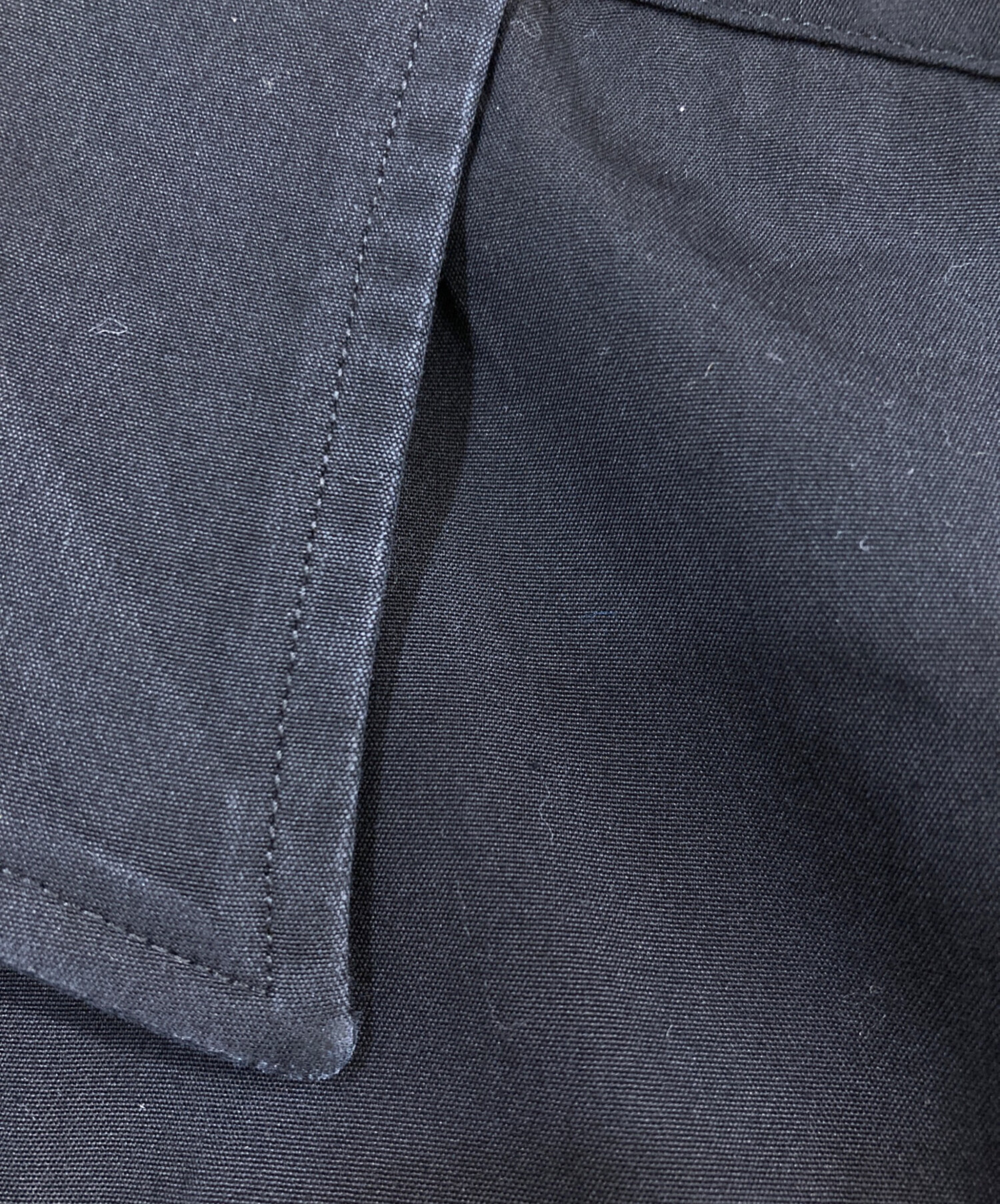 中古・古着通販】PRADA (プラダ) ドレスシャツ ブラック サイズ:37