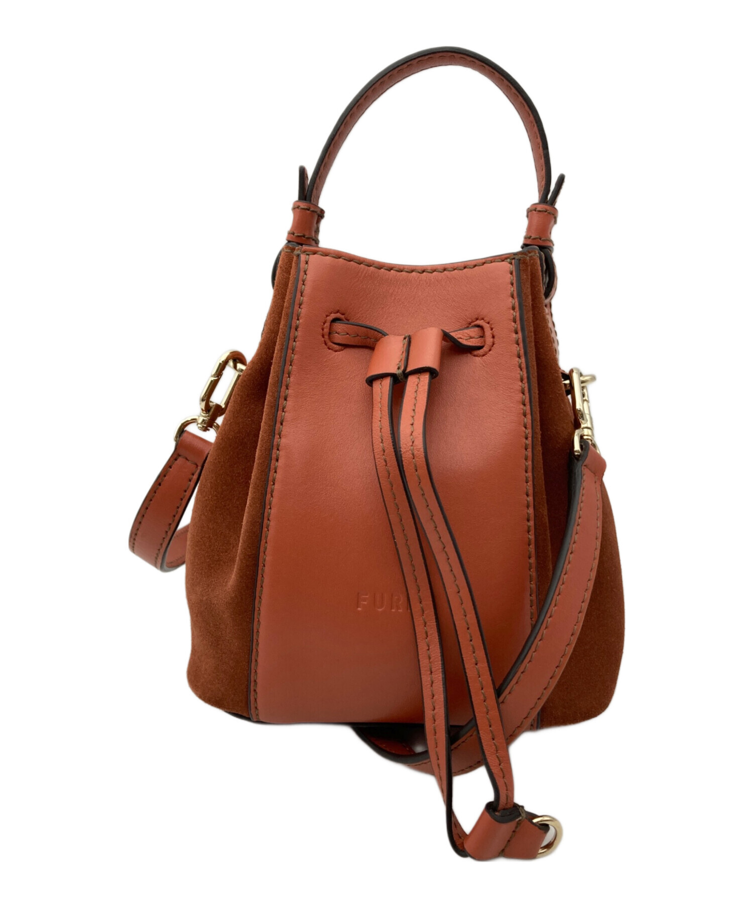 中古・古着通販】FURLA (フルラ) 2WAYバッグ ブラウン｜ブランド・古着