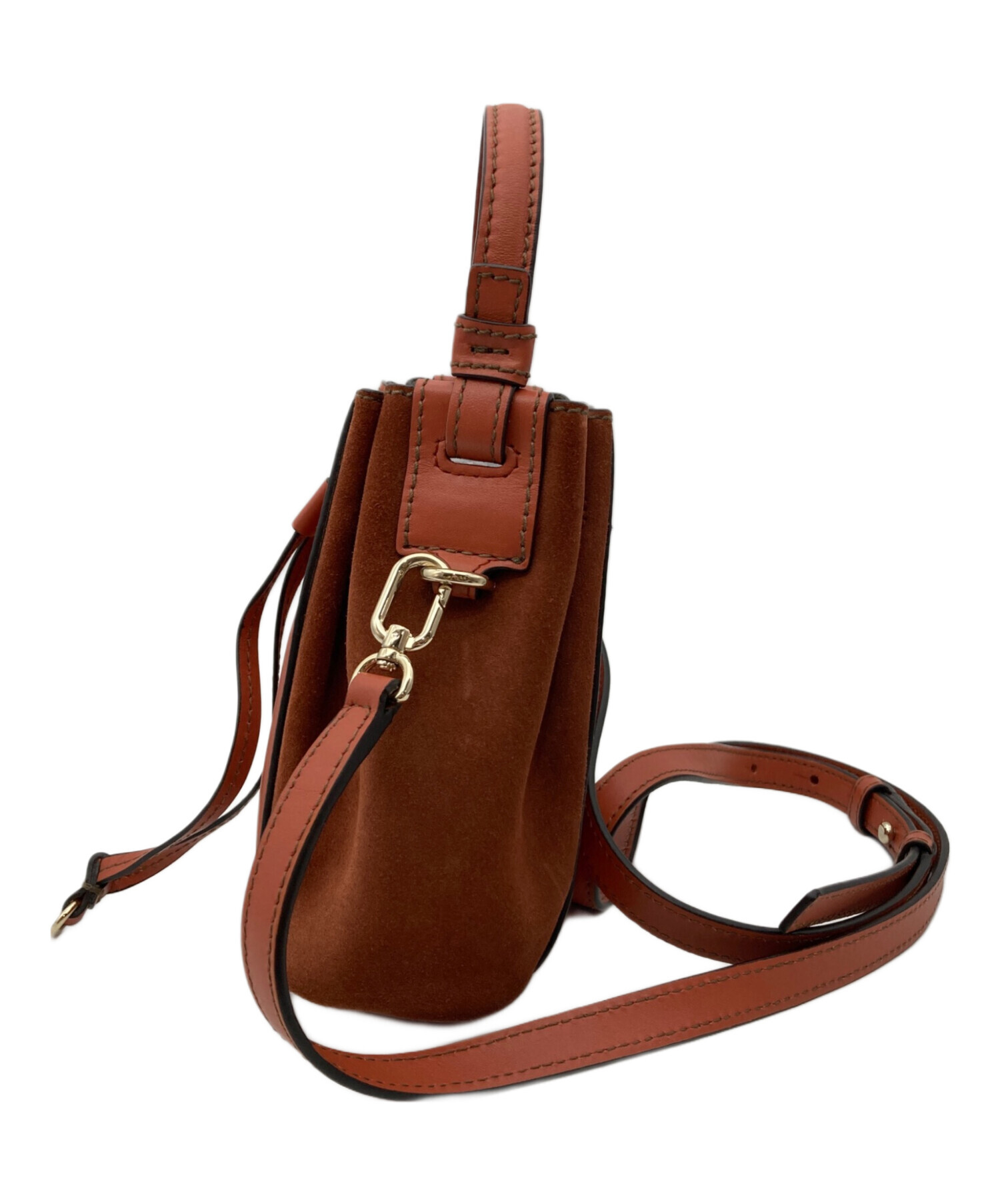 中古・古着通販】FURLA (フルラ) 2WAYバッグ ブラウン｜ブランド・古着