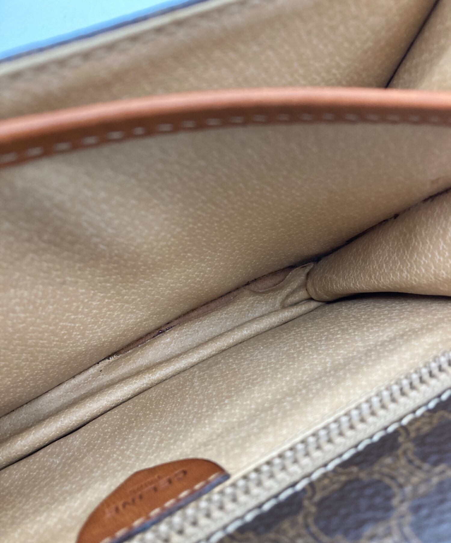 中古・古着通販】CELINE (セリーヌ) フラップミニショルダーバッグ