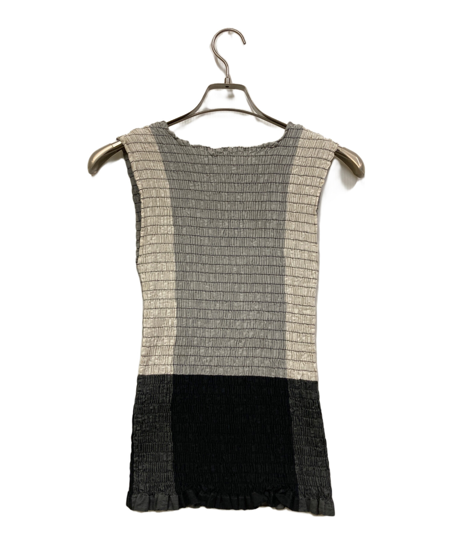 中古・古着通販】ISSEY MIYAKE (イッセイミヤケ) シャーリングモノクロ