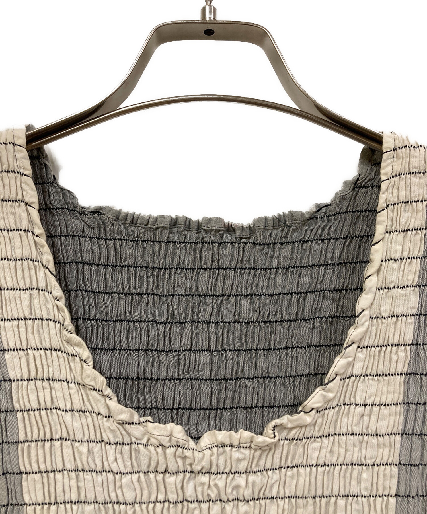 中古・古着通販】ISSEY MIYAKE (イッセイミヤケ) シャーリングモノクロ