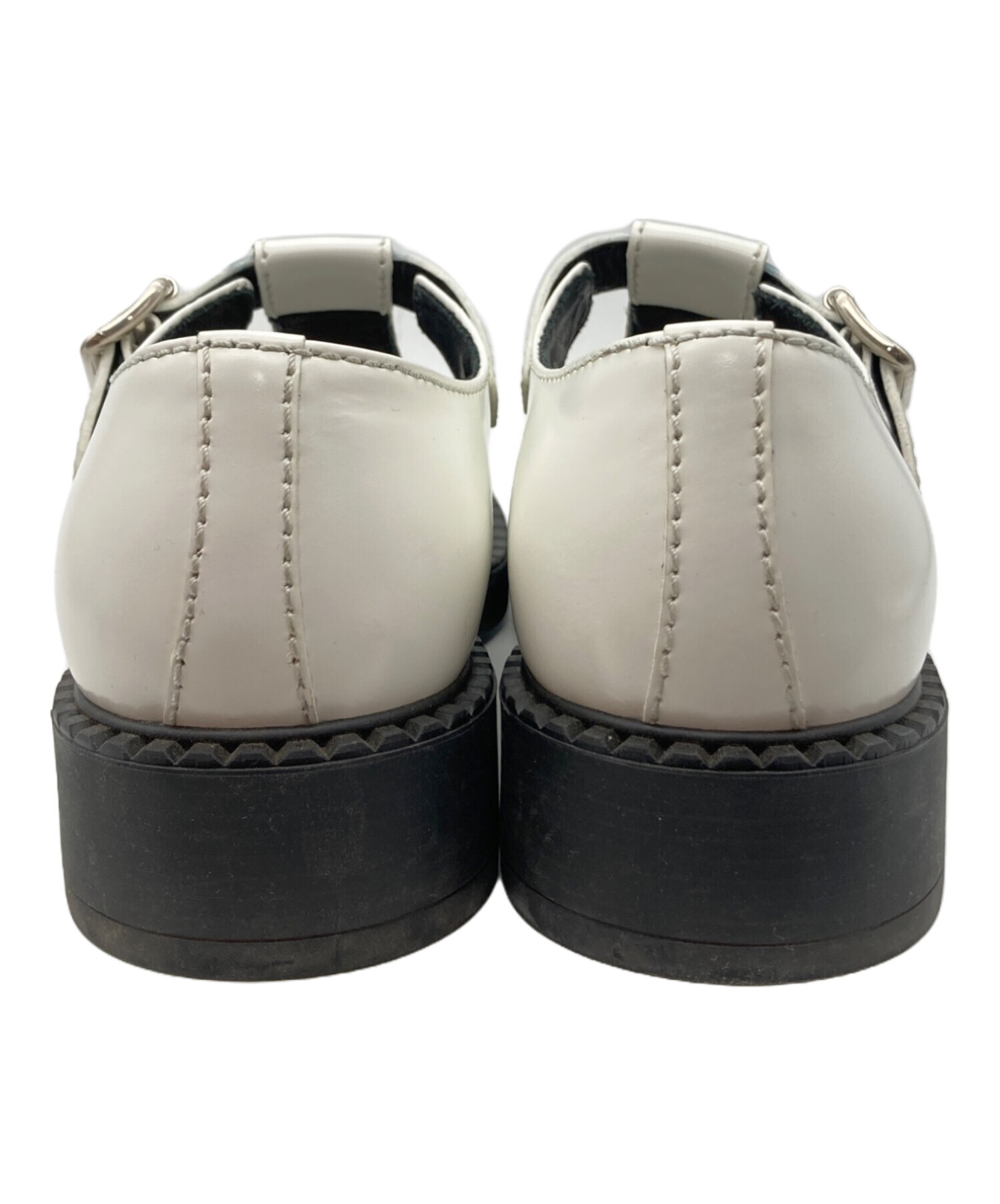 中古・古着通販】PRADA (プラダ) メリージェーン ブラッシュドレザー