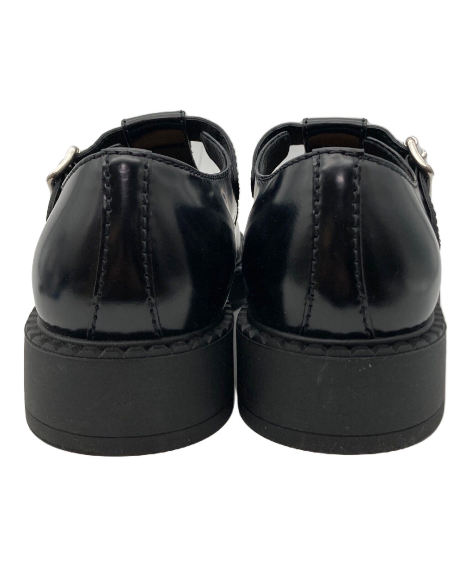 中古・古着通販】PRADA (プラダ) メリージェーン ブラッシュドレザー