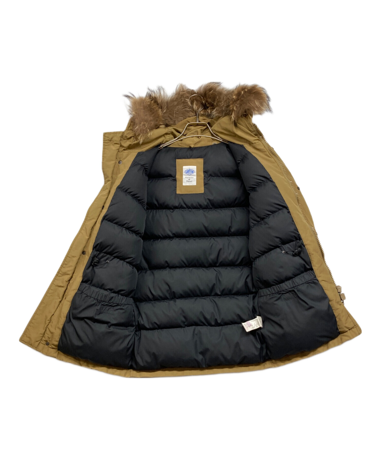 中古・古着通販】DANTON (ダントン) 青タグダウンジャケット ベージュ