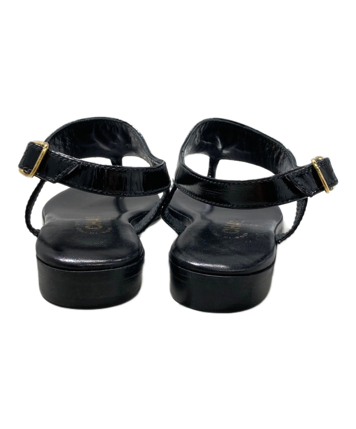 中古・古着通販】CHANEL (シャネル) ココマークトングサンダル