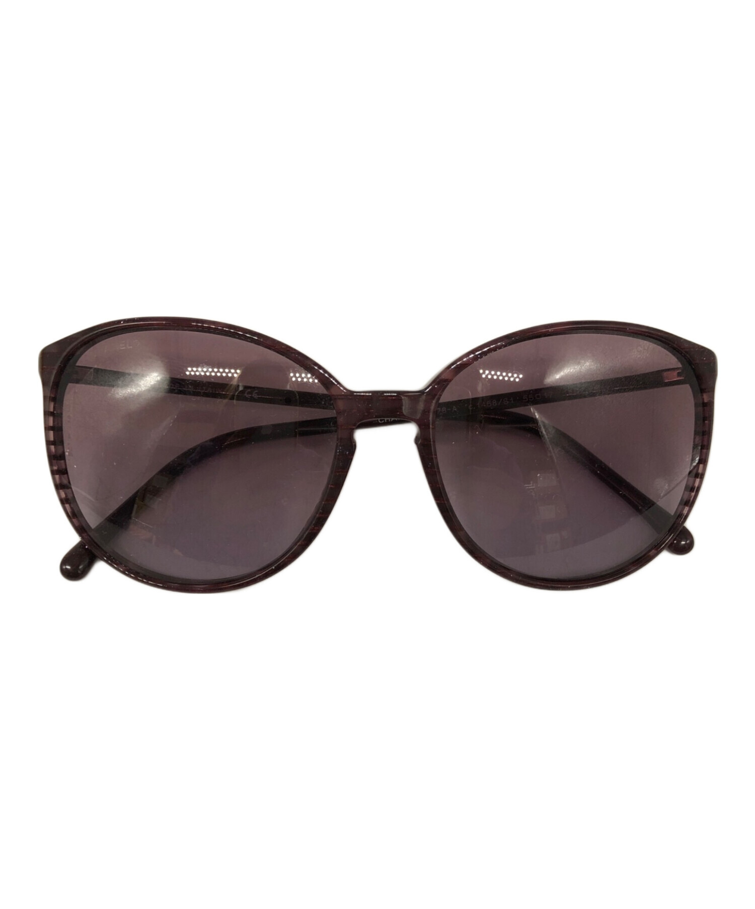 中古・古着通販】CHANEL (シャネル) サングラス ワインレッド