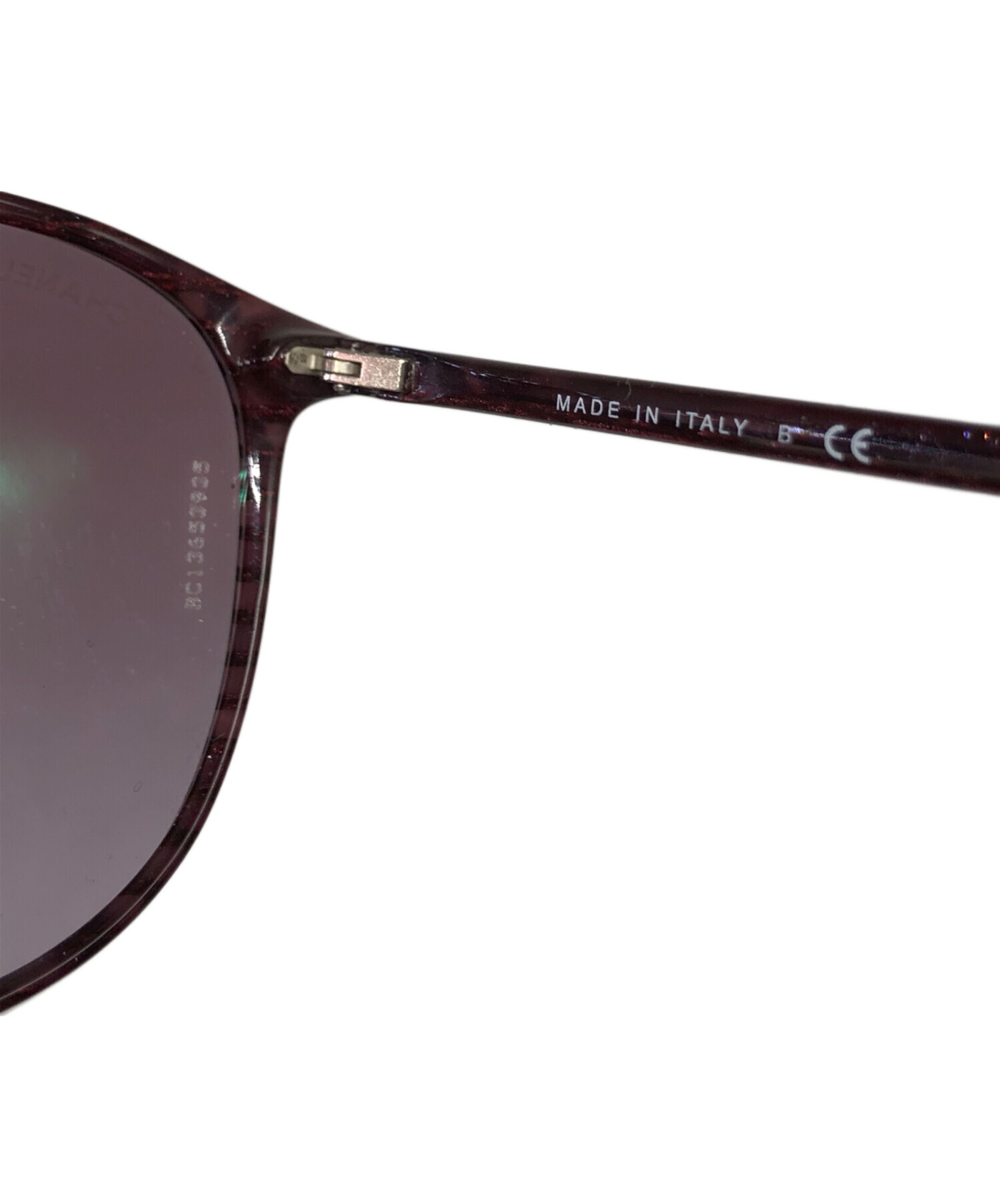 中古・古着通販】CHANEL (シャネル) サングラス ワインレッド