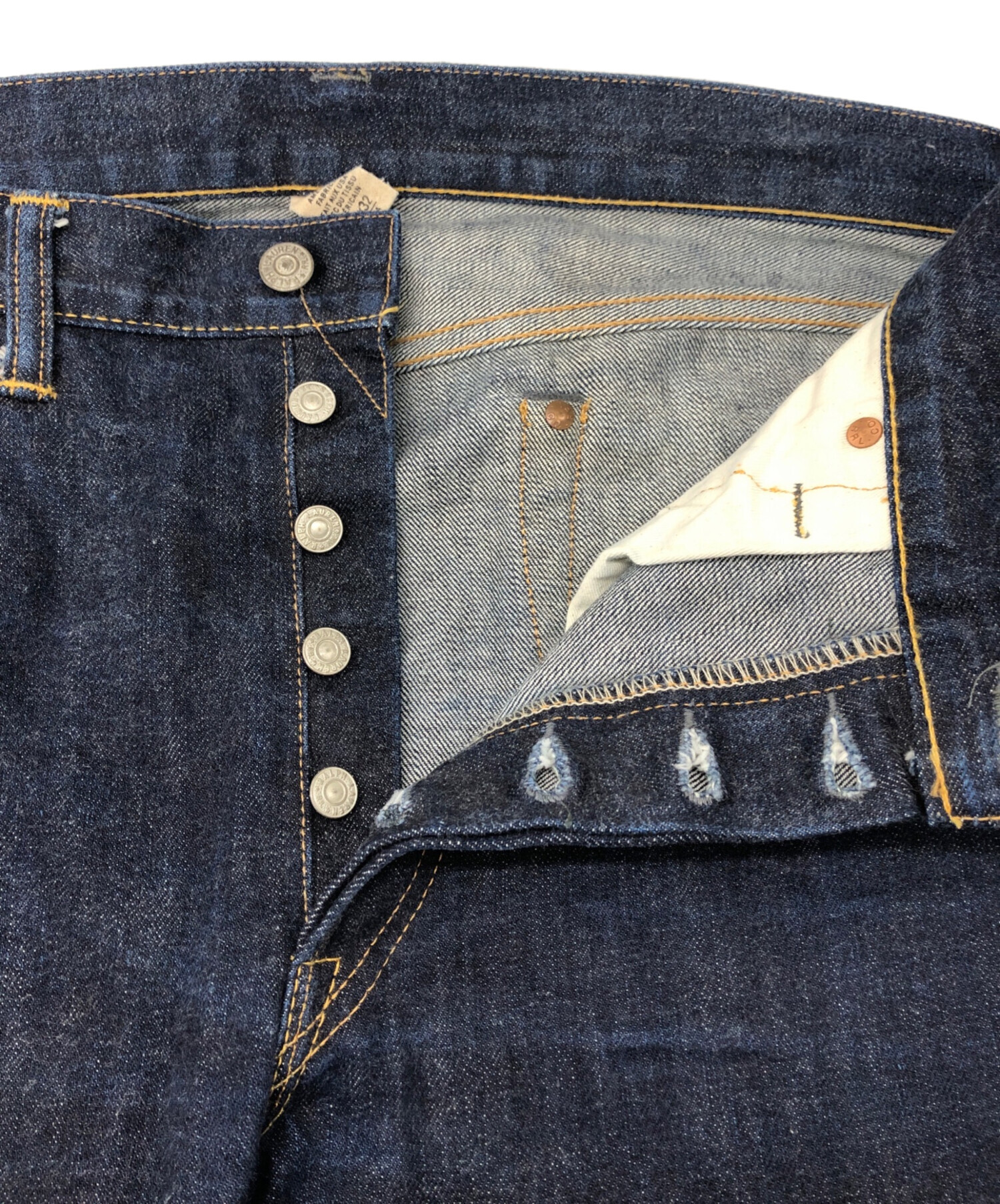 中古・古着通販】RRL (ダブルアールエル) デニムパンツ インディゴ