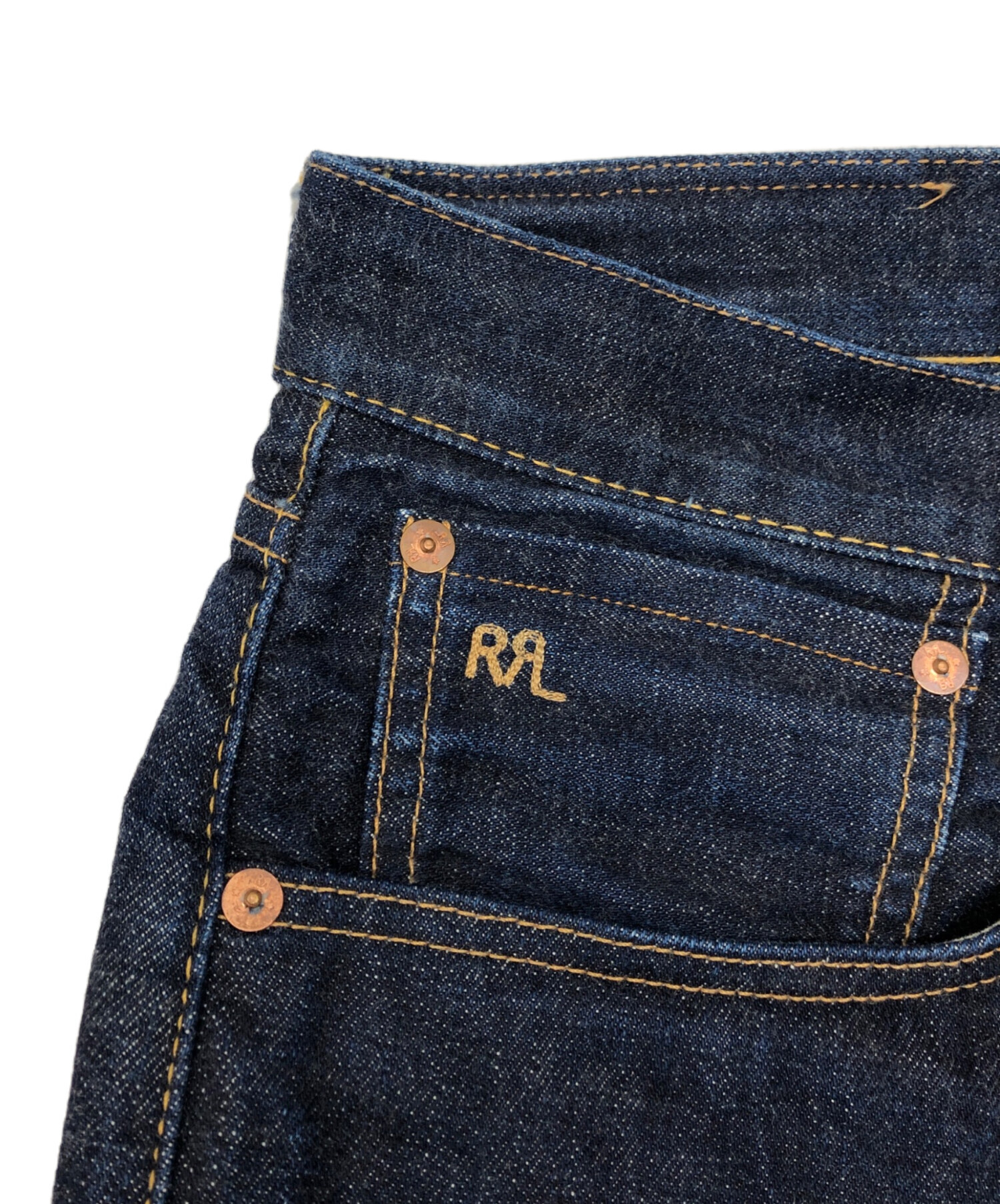 中古・古着通販】RRL (ダブルアールエル) デニムパンツ インディゴ