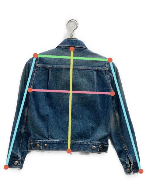 中古・古着通販】HYKE (ハイク) 2ndタイプデニムジャケット インディゴ