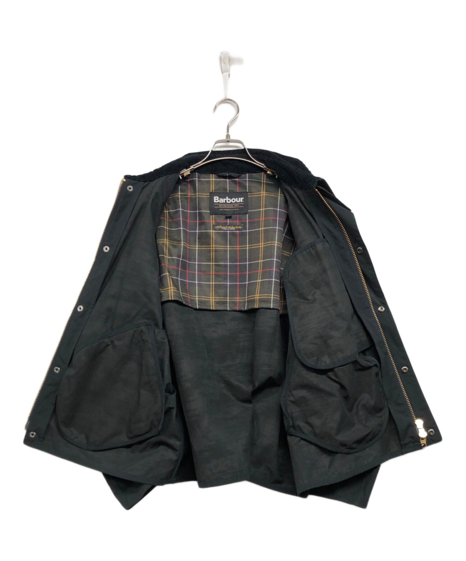 中古・古着通販】Barbour (バブアー) TRANSPORT ピーチスキン ブラック