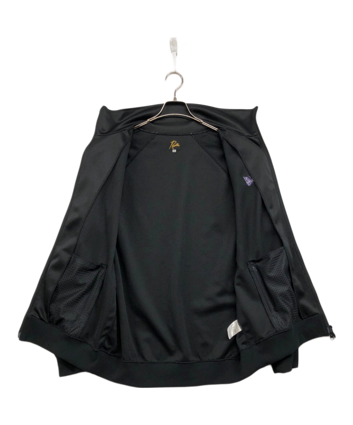 【Needles】B'2nd別注トラックジャケット XL BLACK×KHAKI 中古・古着通販】Needles (ニードルズ) B'2nd (ビーセカンド) 別注