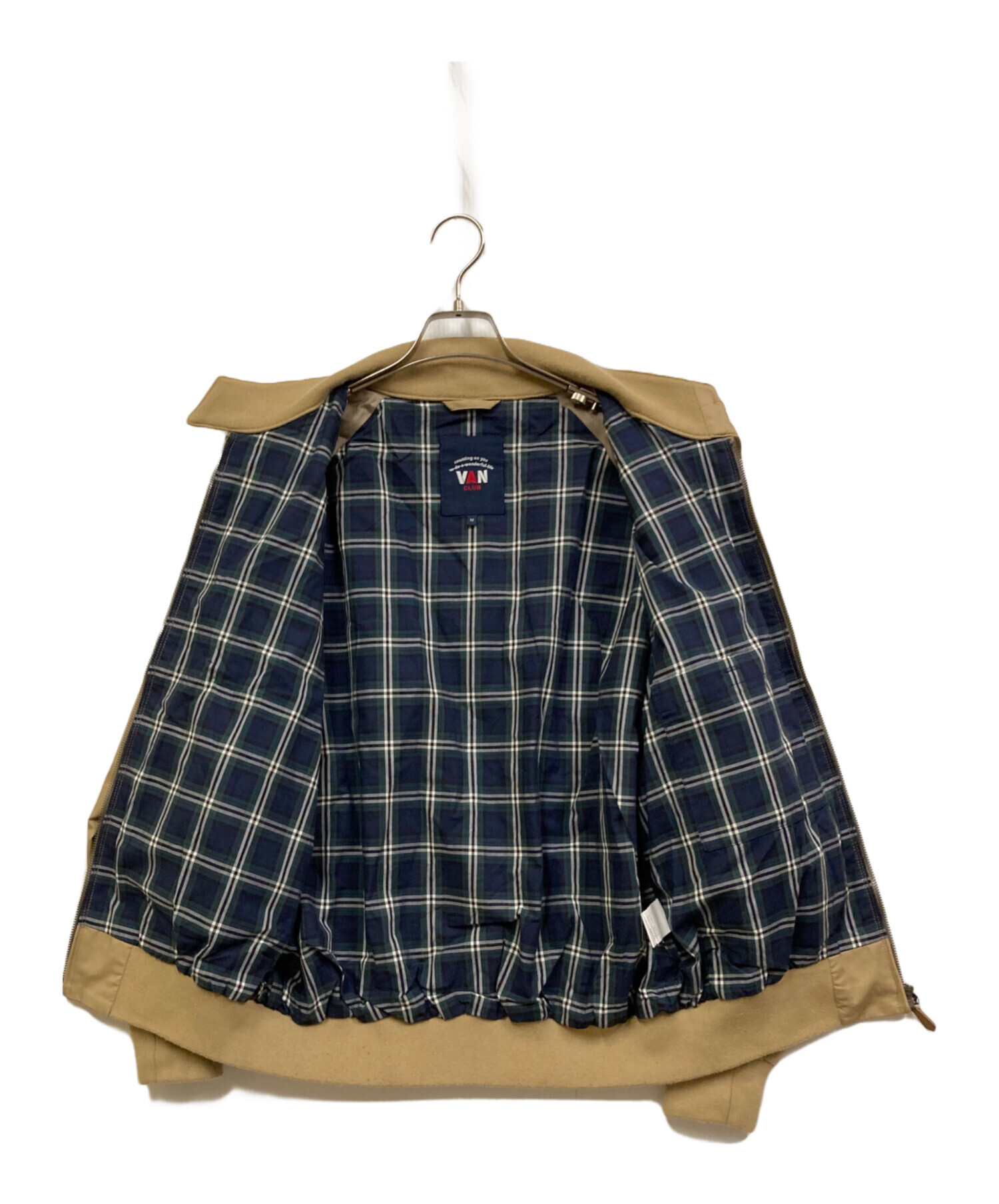 中古・古着通販】VAN (ヴァン) ハリントンジャケット ベージュ サイズ 