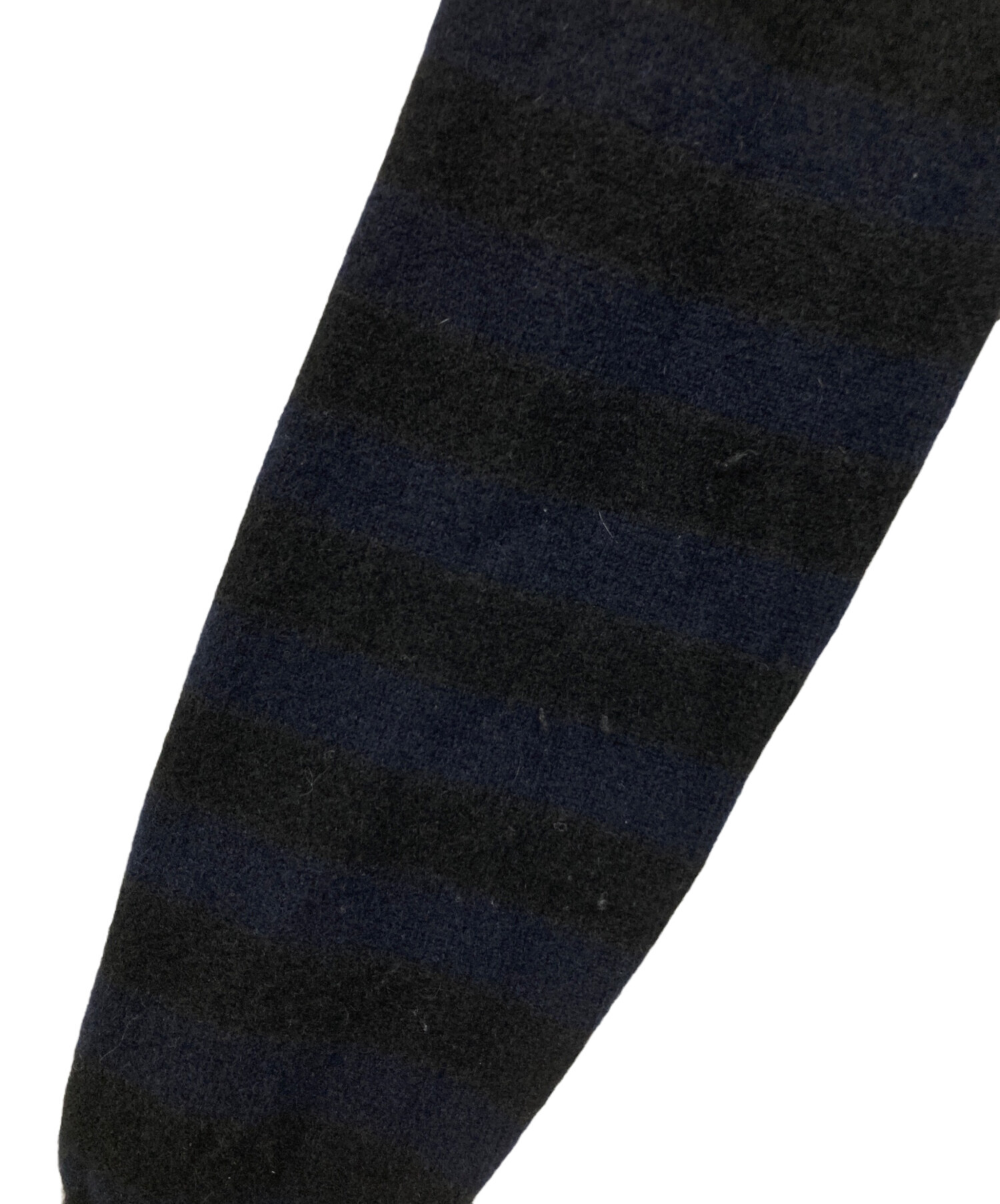 中古・古着通販】GIVENCHY (ジバンシィ) ロゴ刺繍ボーダーカシミヤ