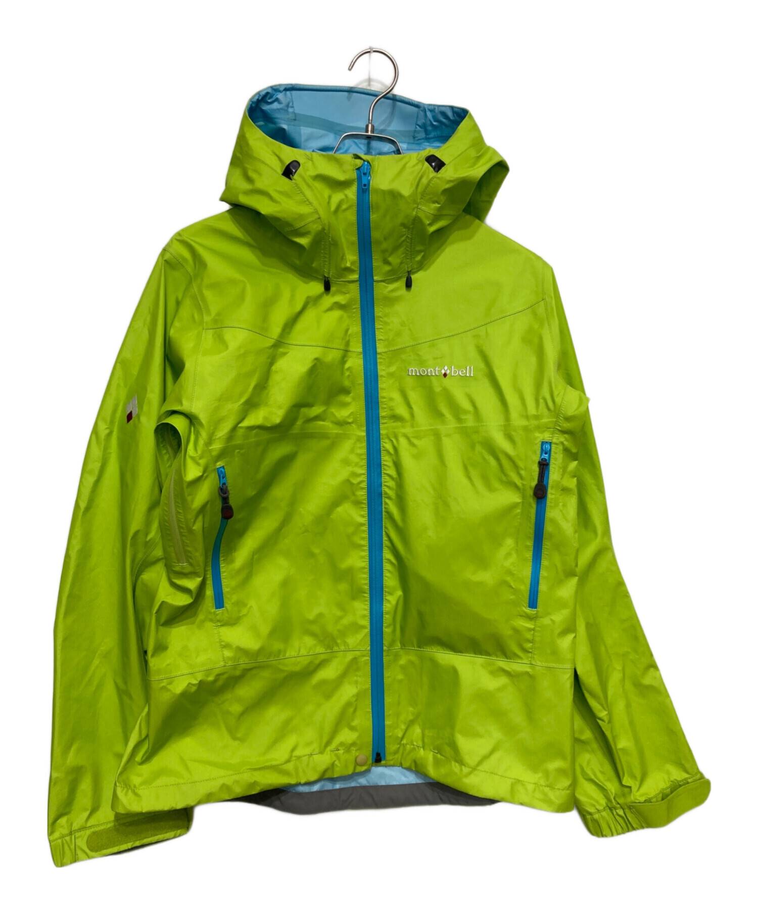 中古・古着通販】mont-bell (モンベル) ミディ パーカ 黄緑 サイズ:L 