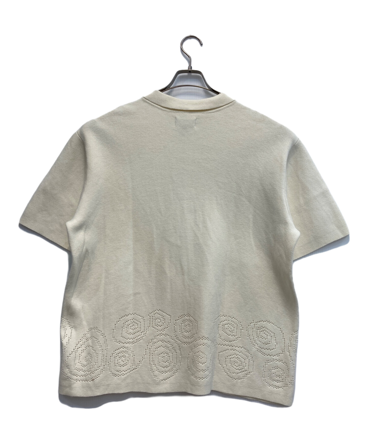 トップス stussy Perforated Swirl Knit Shirt 中古・古着通販】stussy (ステューシー) Perforated Swirl Knit Shirt