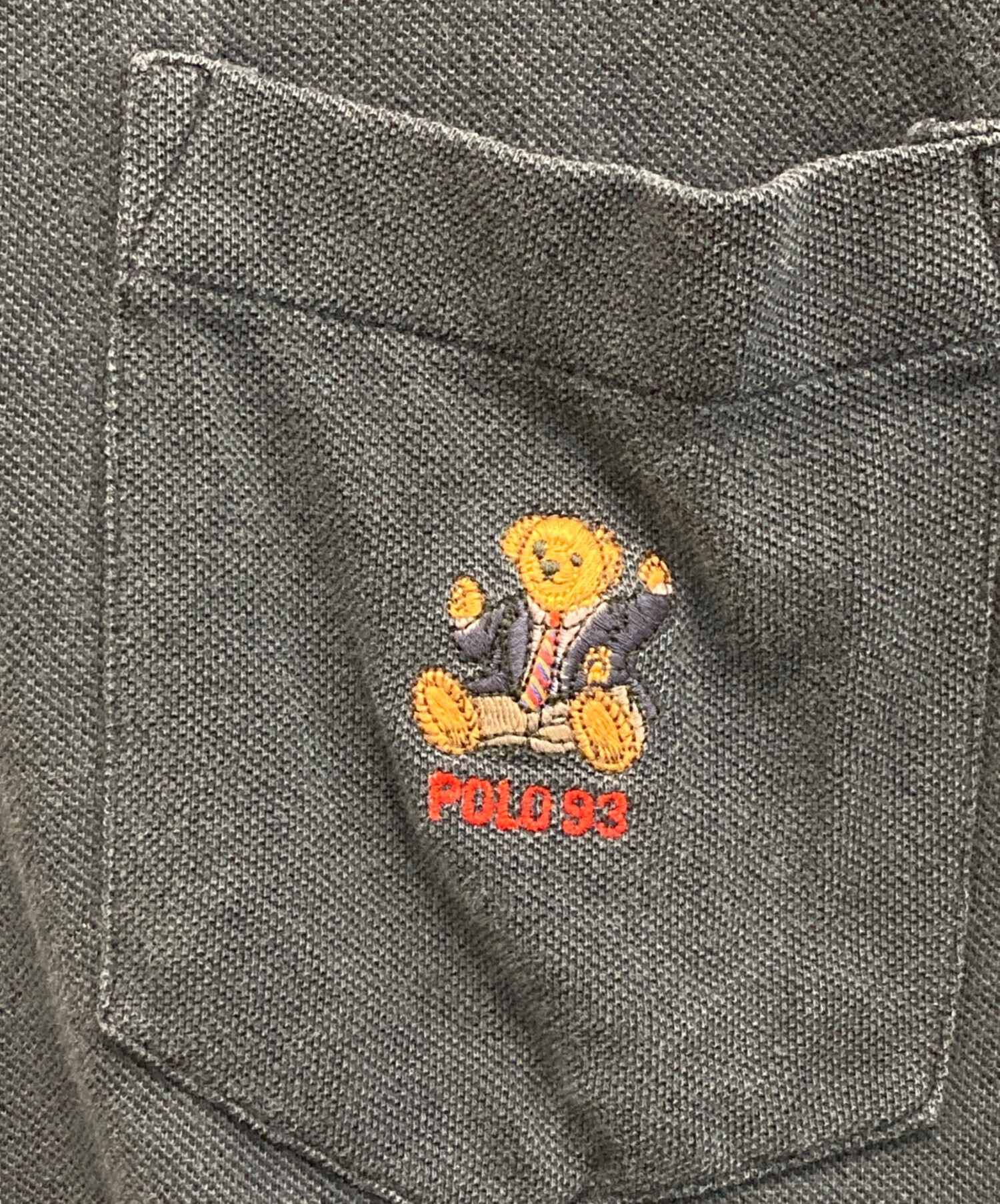 RLX 刺繍クマ ポロシャツ ネイビー　ラルフローレン　美品 中古・古着通販】POLO RALPH LAUREN (ポロ・ラルフローレン) ポロベア