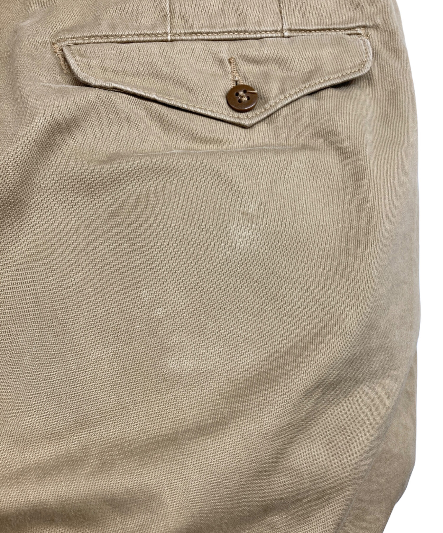 中古・古着通販】RRL (ダブルアールエル) オフィサーズチノ ベージュ