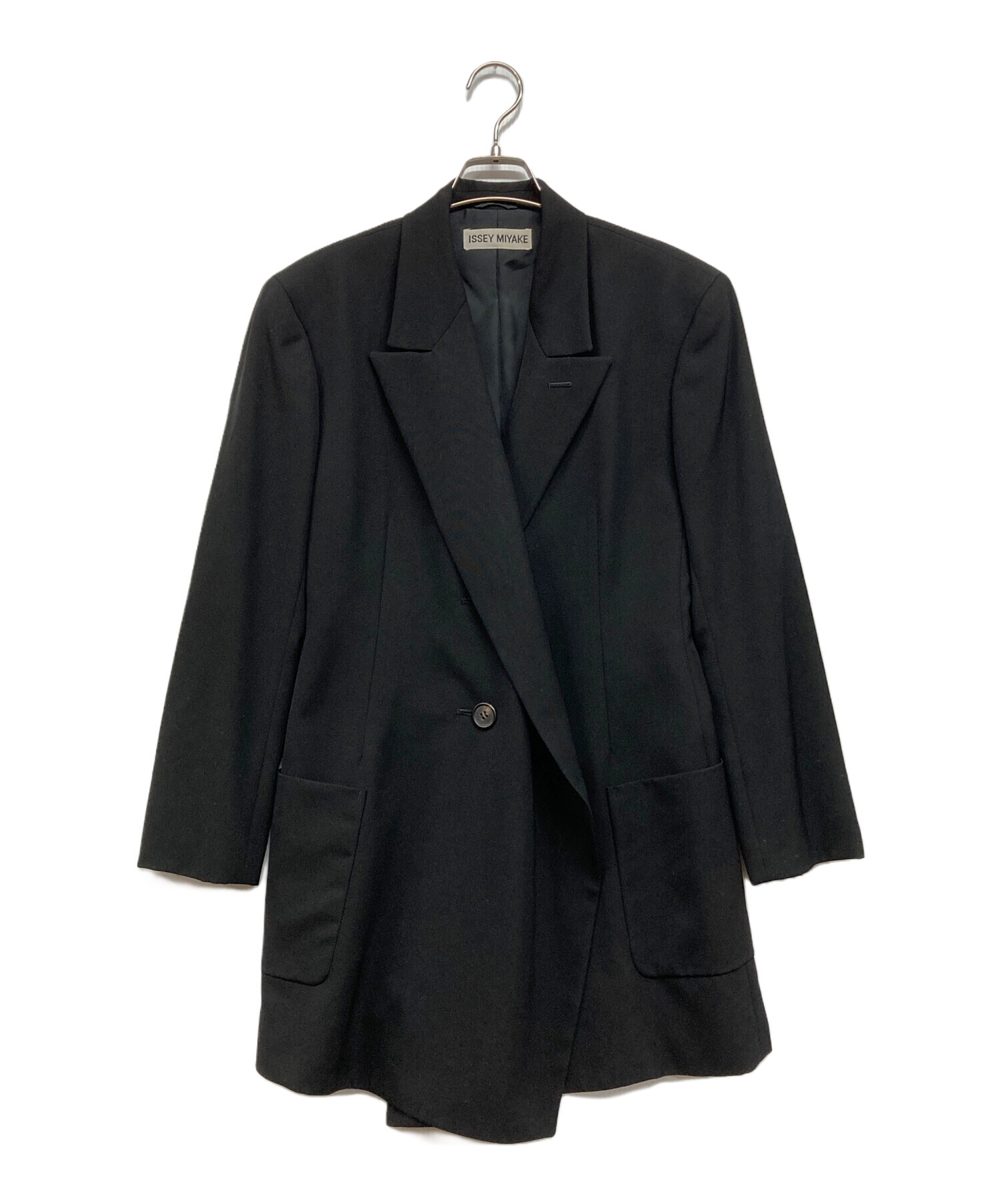 中古・古着通販】ISSEY MIYAKE (イッセイミヤケ) ダブルブレスト
