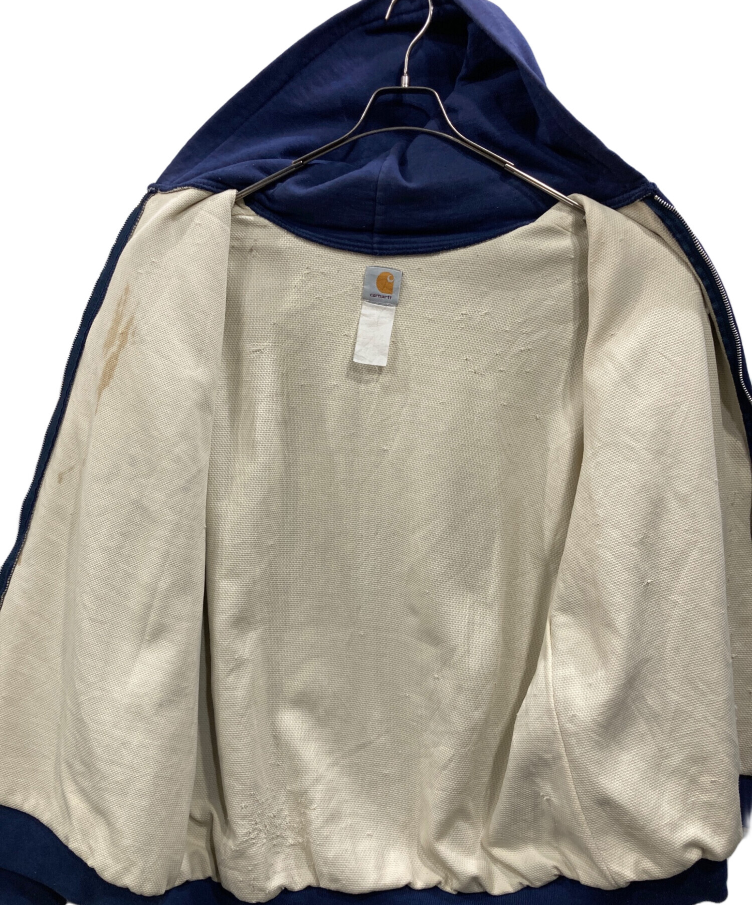 中古・古着通販】CarHartt (カーハート) ダブルフェイスジップパーカー