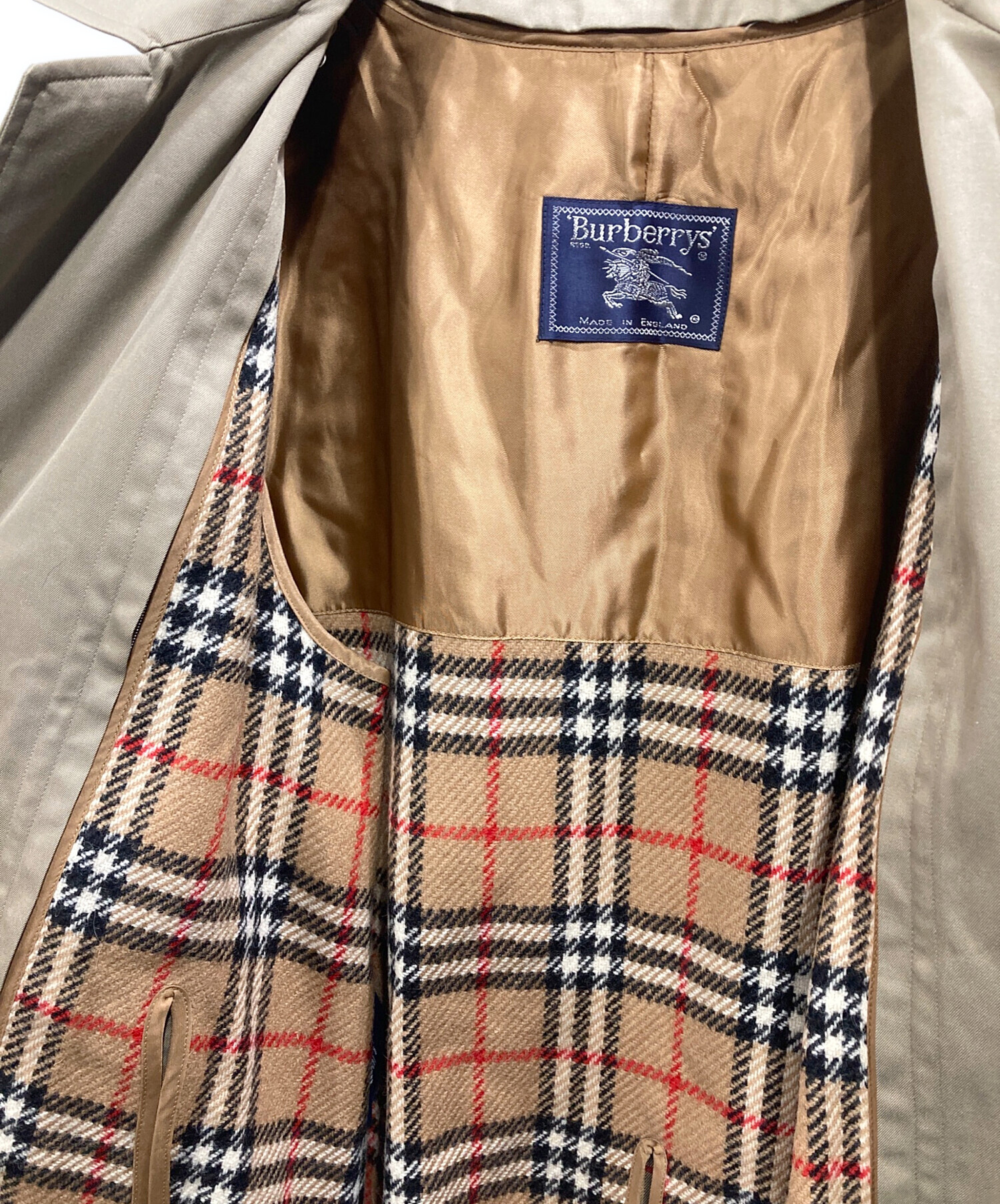 中古・古着通販】Burberry's (バーバリーズ) ノバチェックライナー付き
