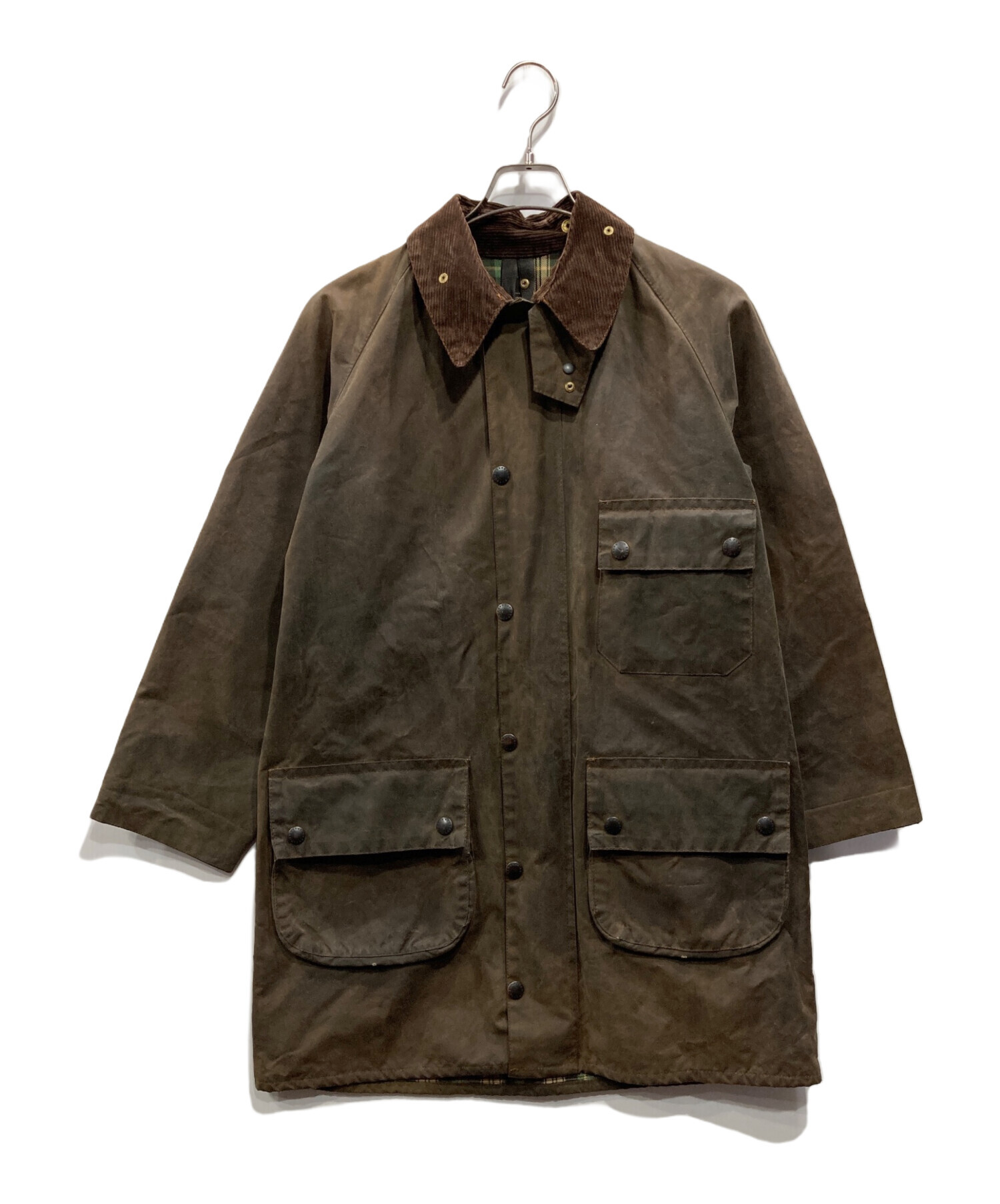 Barbour ブラウンジャケット サイズ38 Barbour ブラウンジャケット 38インチウォッシュドビデイルslライナー付