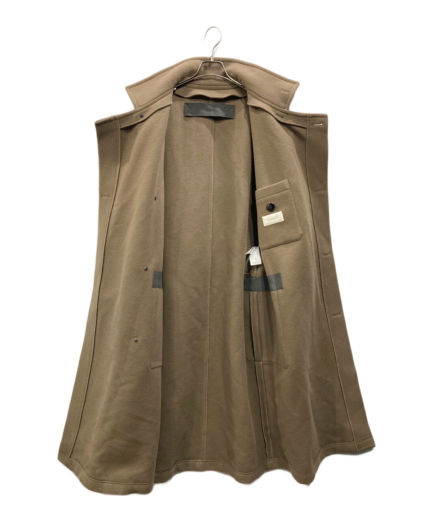中古・古着通販】LEMAIRE (ルメール) WRAP COATステンカラーロング 