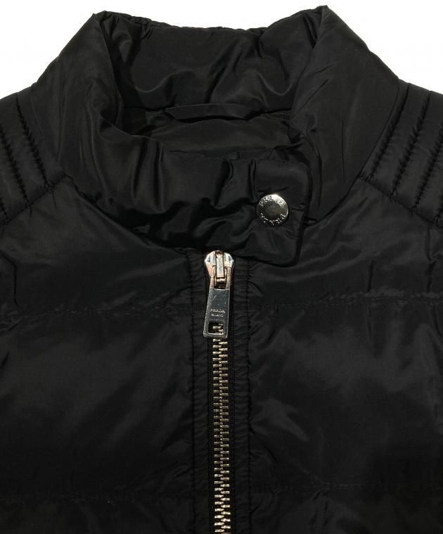 中古・古着通販】PRADA (プラダ) ダウンジャケット ブラック サイズ:40