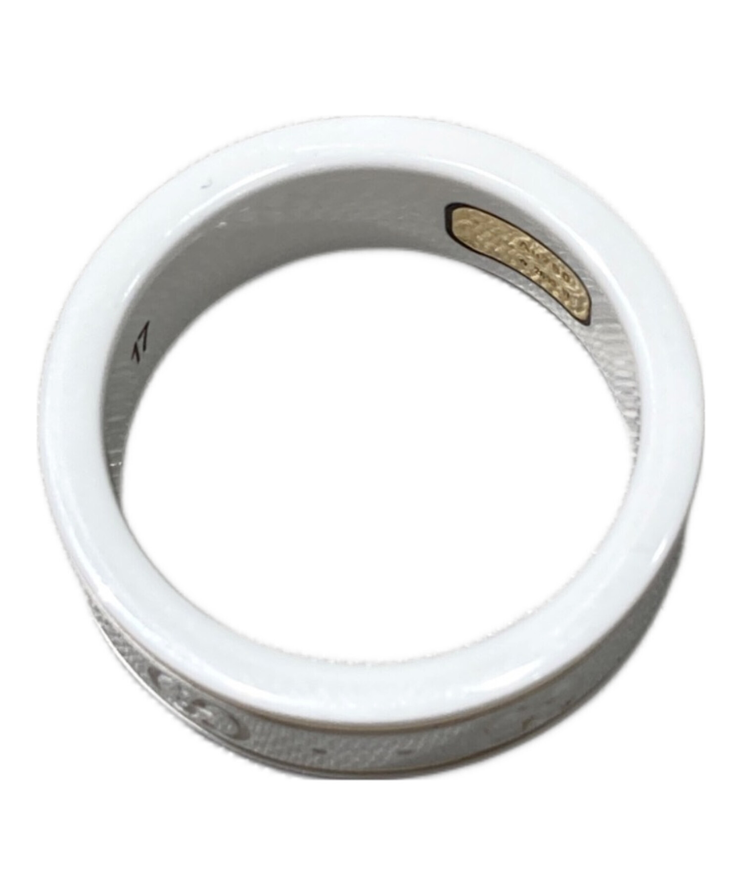 GUCCI ホワイトジルコニア、イエローゴールド　お値下げ！ GUCCI ホワイトジルコニア、イエローゴールド お値下げ！ 楽天市場