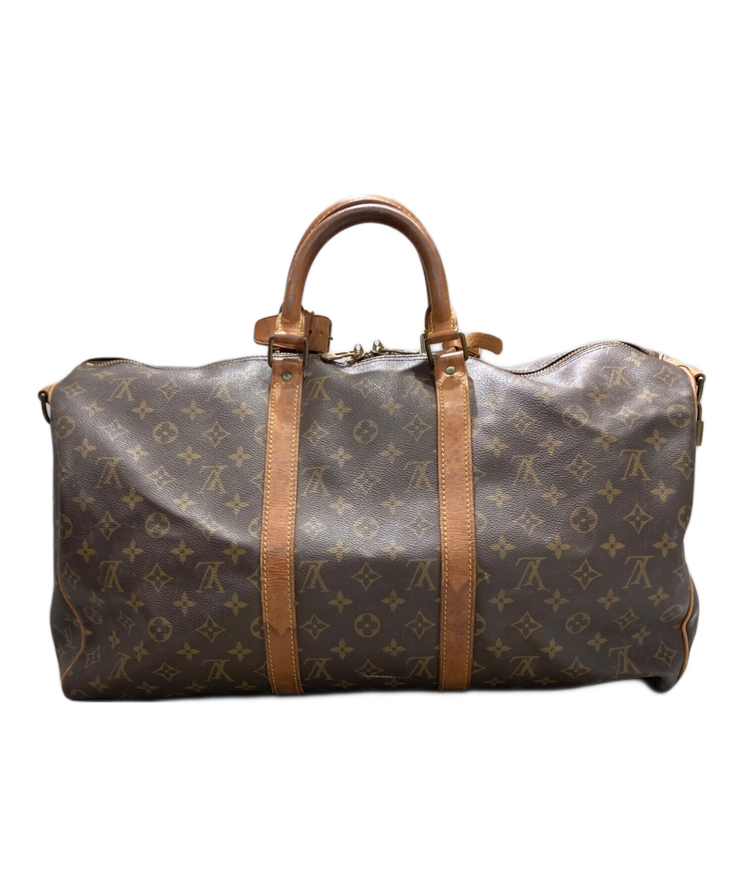 Louis Vuitton ボストンバッグ ブラウン、年代物 中古・古着通販】LOUIS VUITTON (ルイ ヴィトン) ボストンバッグ
