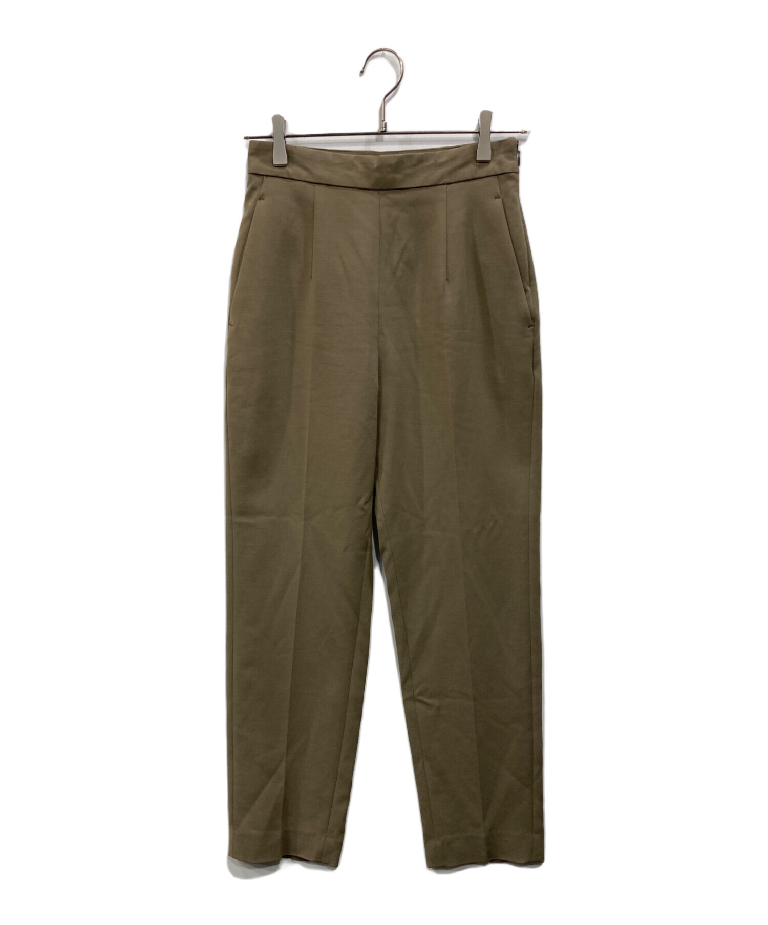 中古・古着通販】MIESROHE (ミースロエ) ストレッチテーパードパンツ 